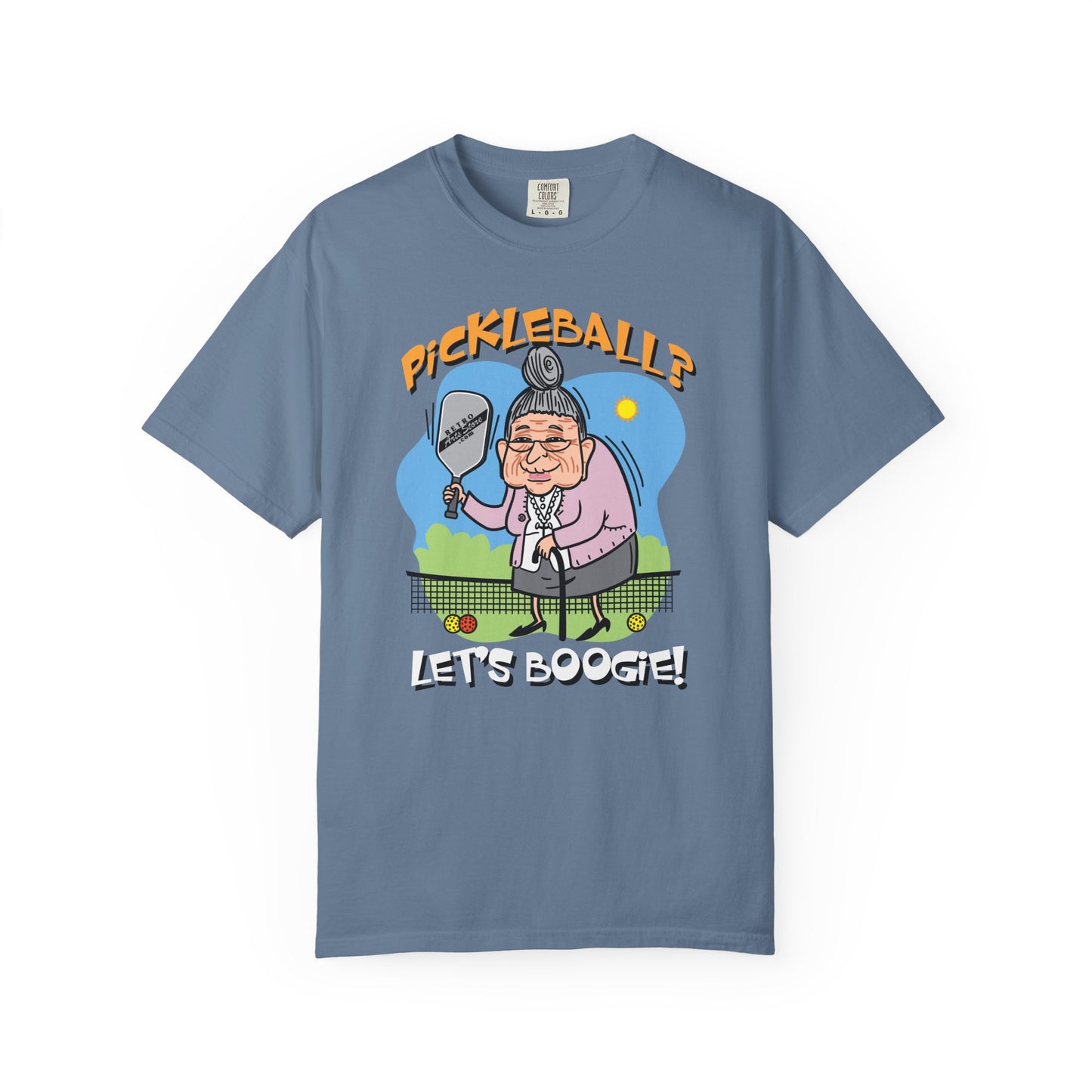 PICKLEBALL LET'S BOOGIE Unisex Garment-Dyed T-shirt