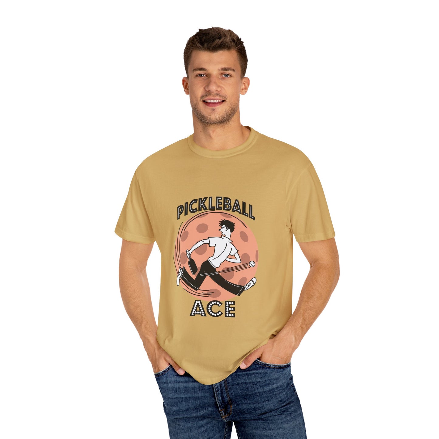PICKLEBALL ACE Unisex Garment-Dyed T-shirt