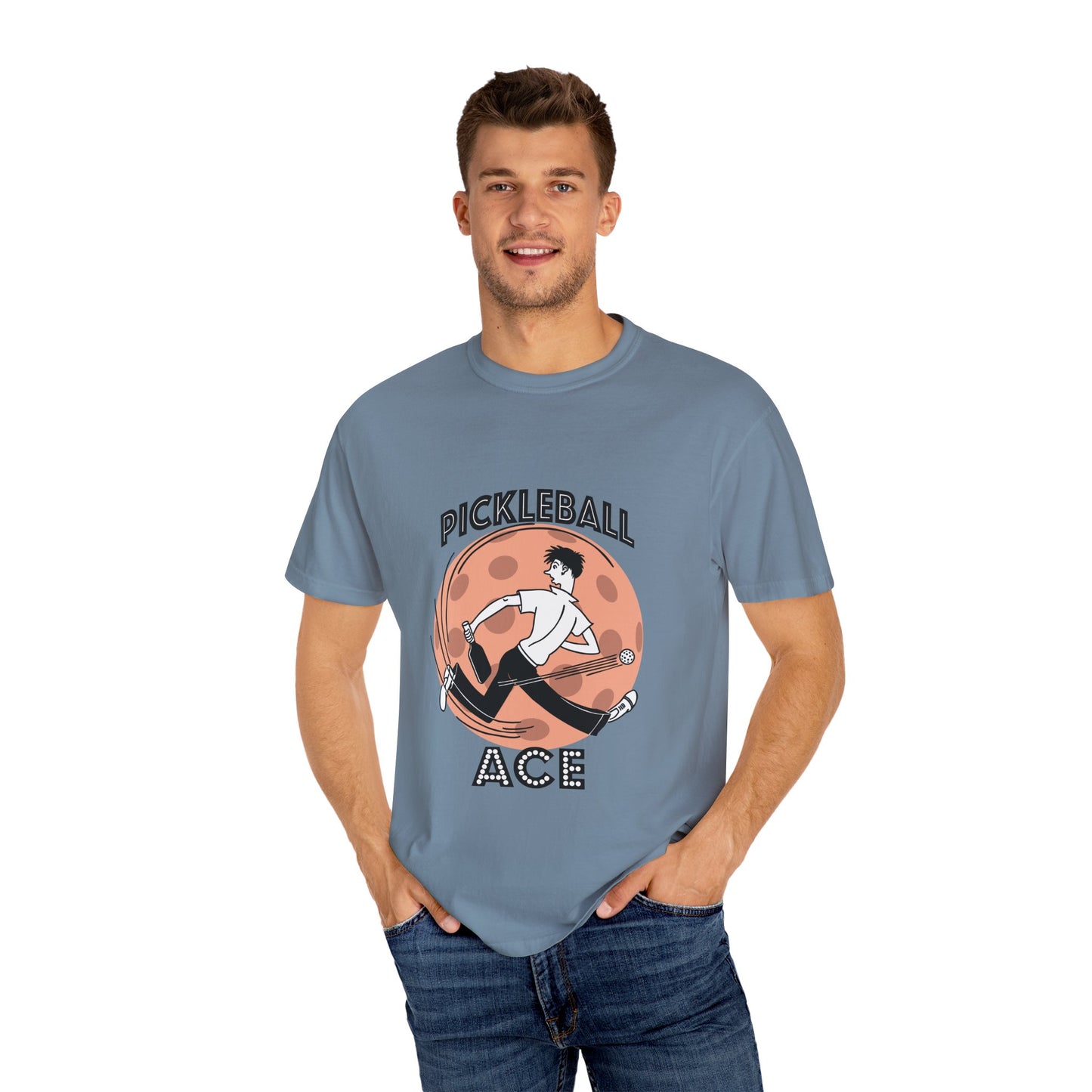 PICKLEBALL ACE Unisex Garment-Dyed T-shirt