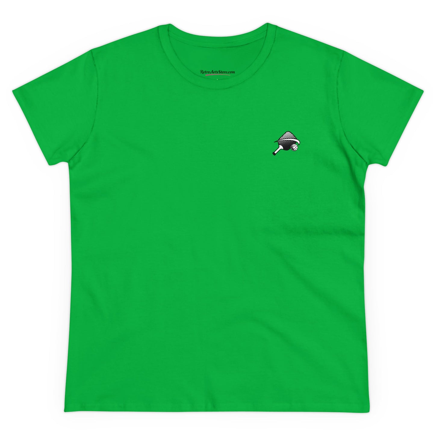 LET'S BOOGIE - Graphic on BACK Midweight Cotton Women's Tee