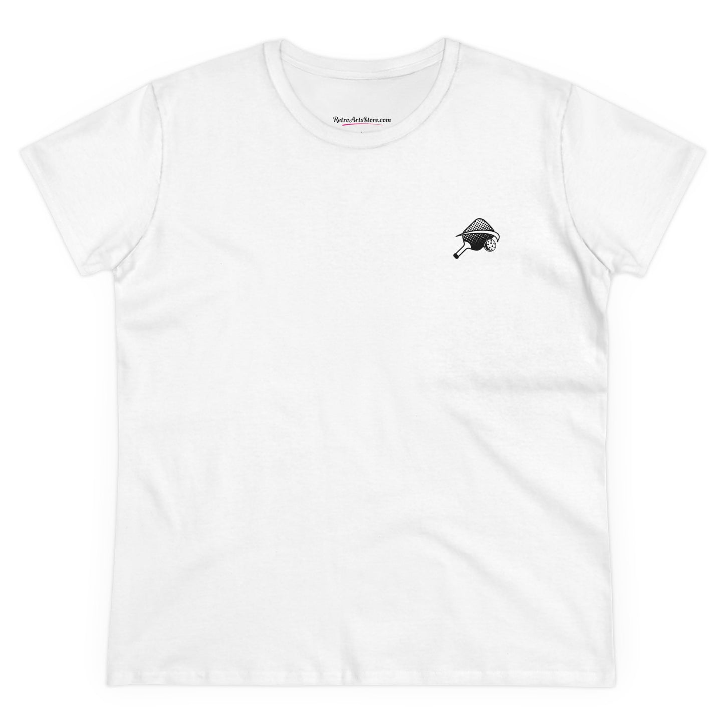 LET'S BOOGIE - Graphic on BACK Midweight Cotton Women's Tee