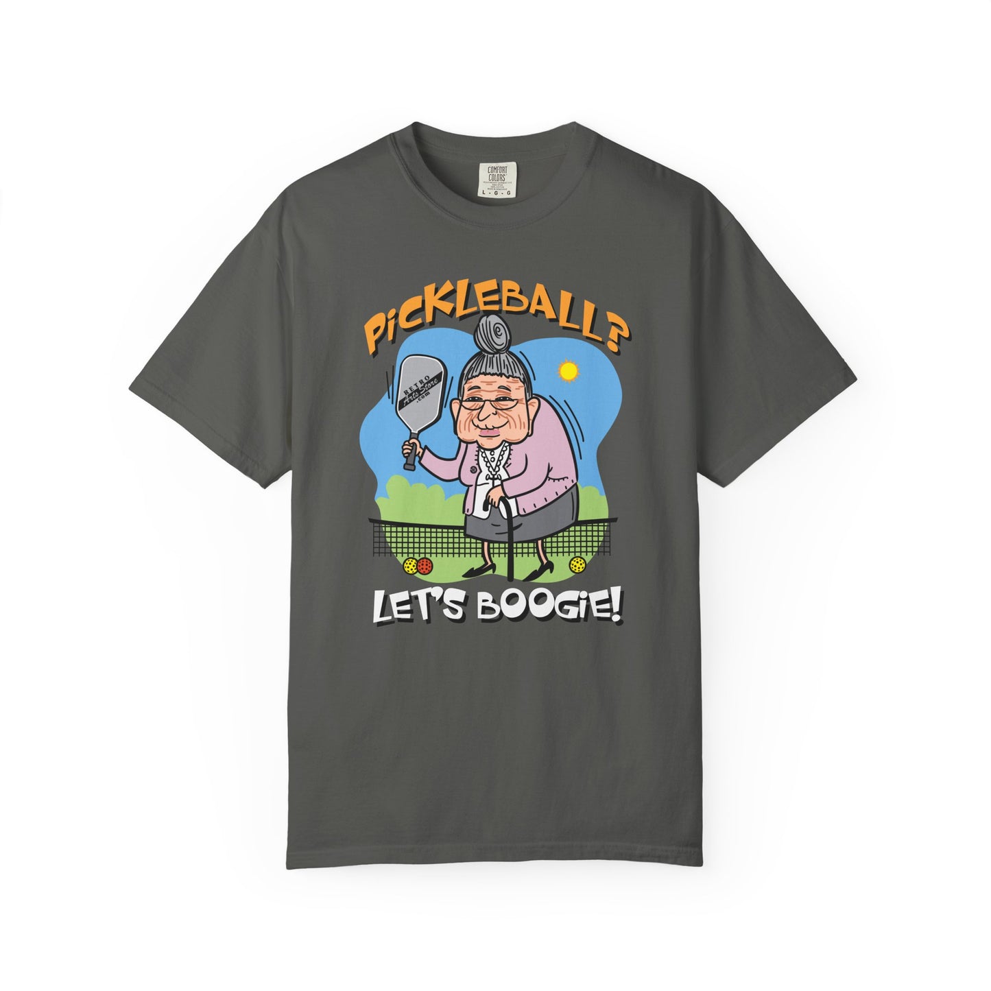 PICKLEBALL LET'S BOOGIE Unisex Garment-Dyed T-shirt