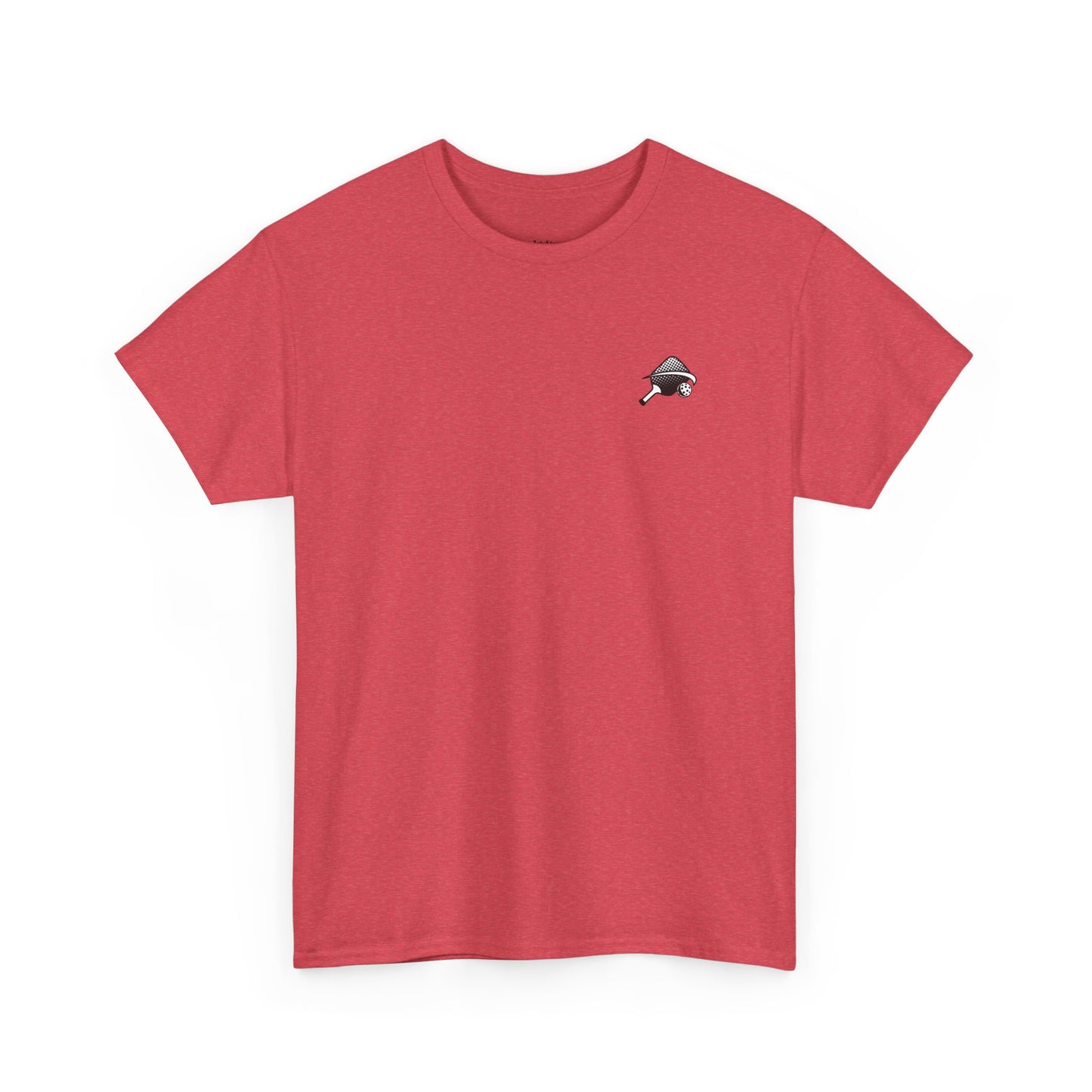 OH I'M JUST HERE FOR THE APRES PICKLEBALL Unisex Cotton Tee Graphic On Back