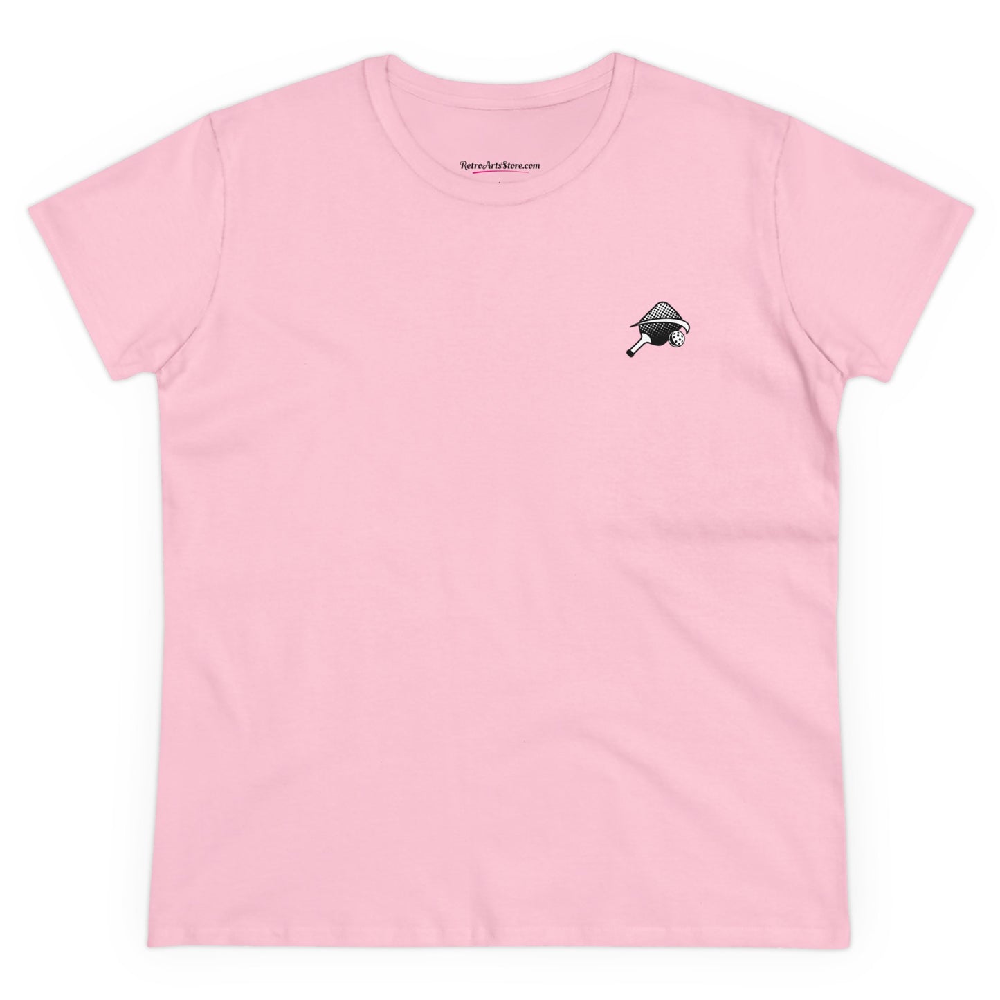 LET'S BOOGIE - Graphic on BACK Midweight Cotton Women's Tee