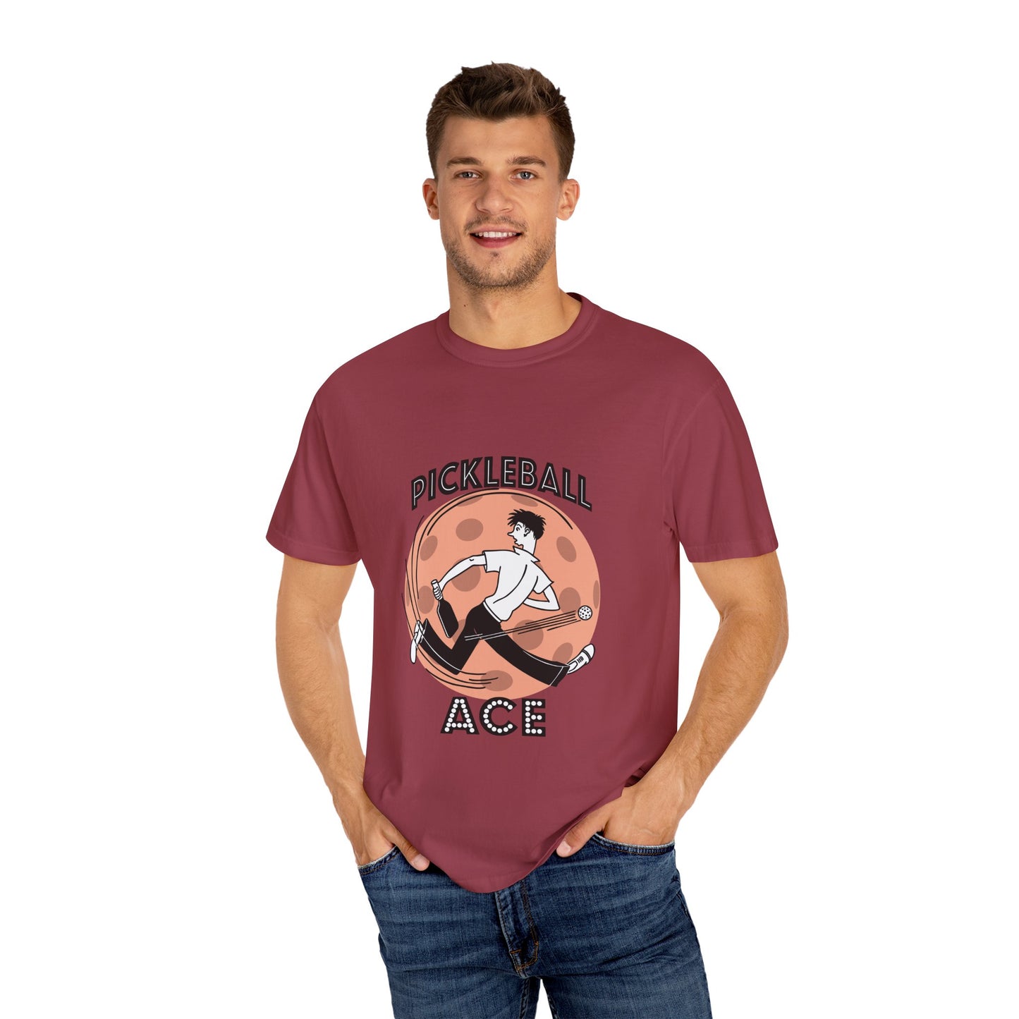 PICKLEBALL ACE Unisex Garment-Dyed T-shirt