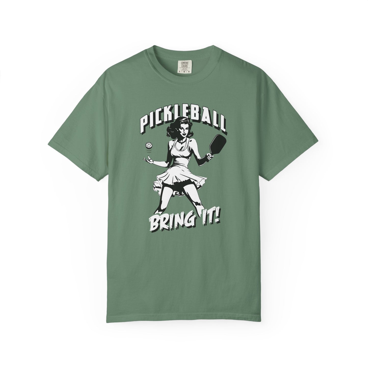 PICKLEBALL BRING IT! Unisex Garment-Dyed T-shirt