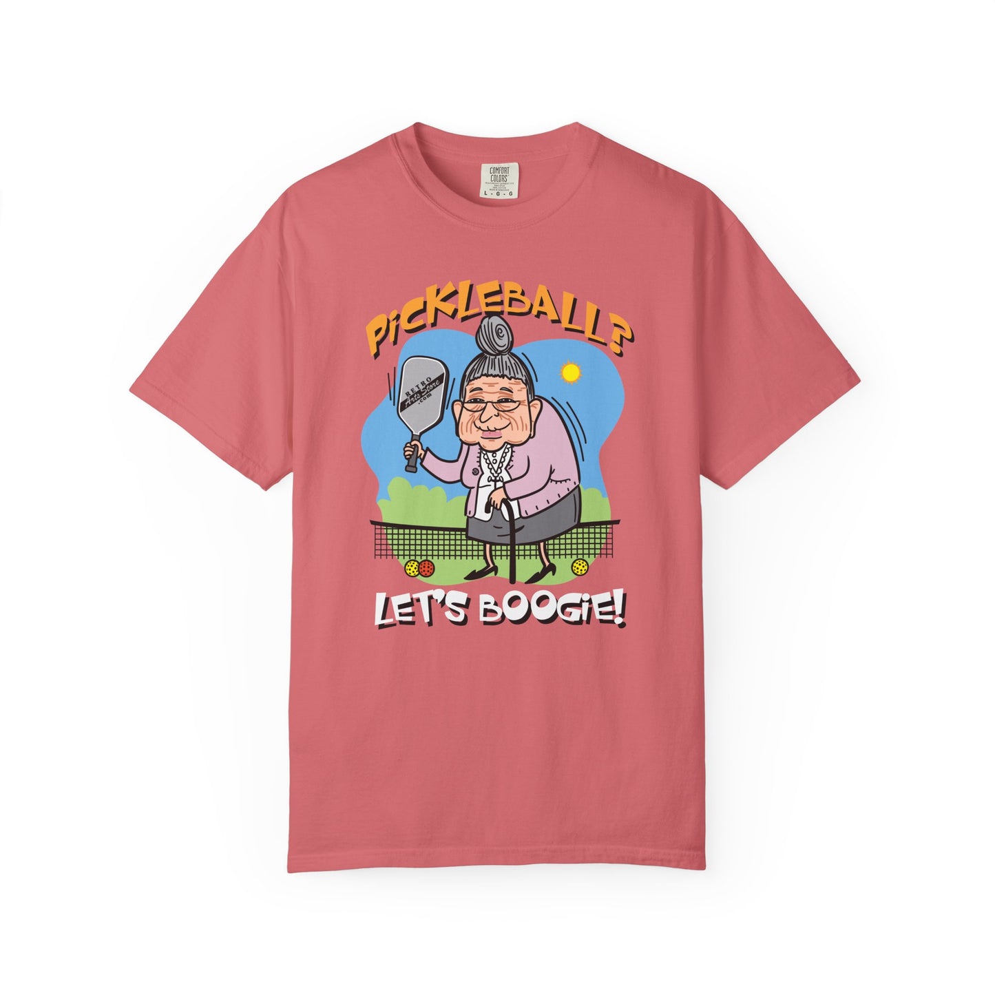PICKLEBALL LET'S BOOGIE Unisex Garment-Dyed T-shirt