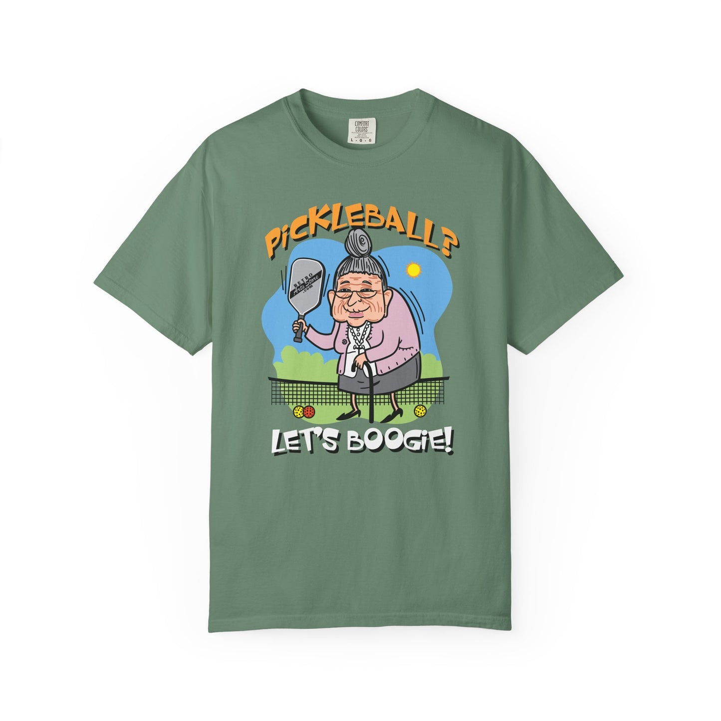 PICKLEBALL LET'S BOOGIE Unisex Garment-Dyed T-shirt