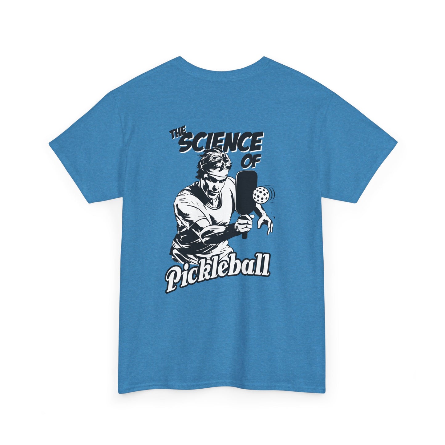 THE SCIENCE OF PICKLEBALL Unisex Cotton Tee Graphic On Back