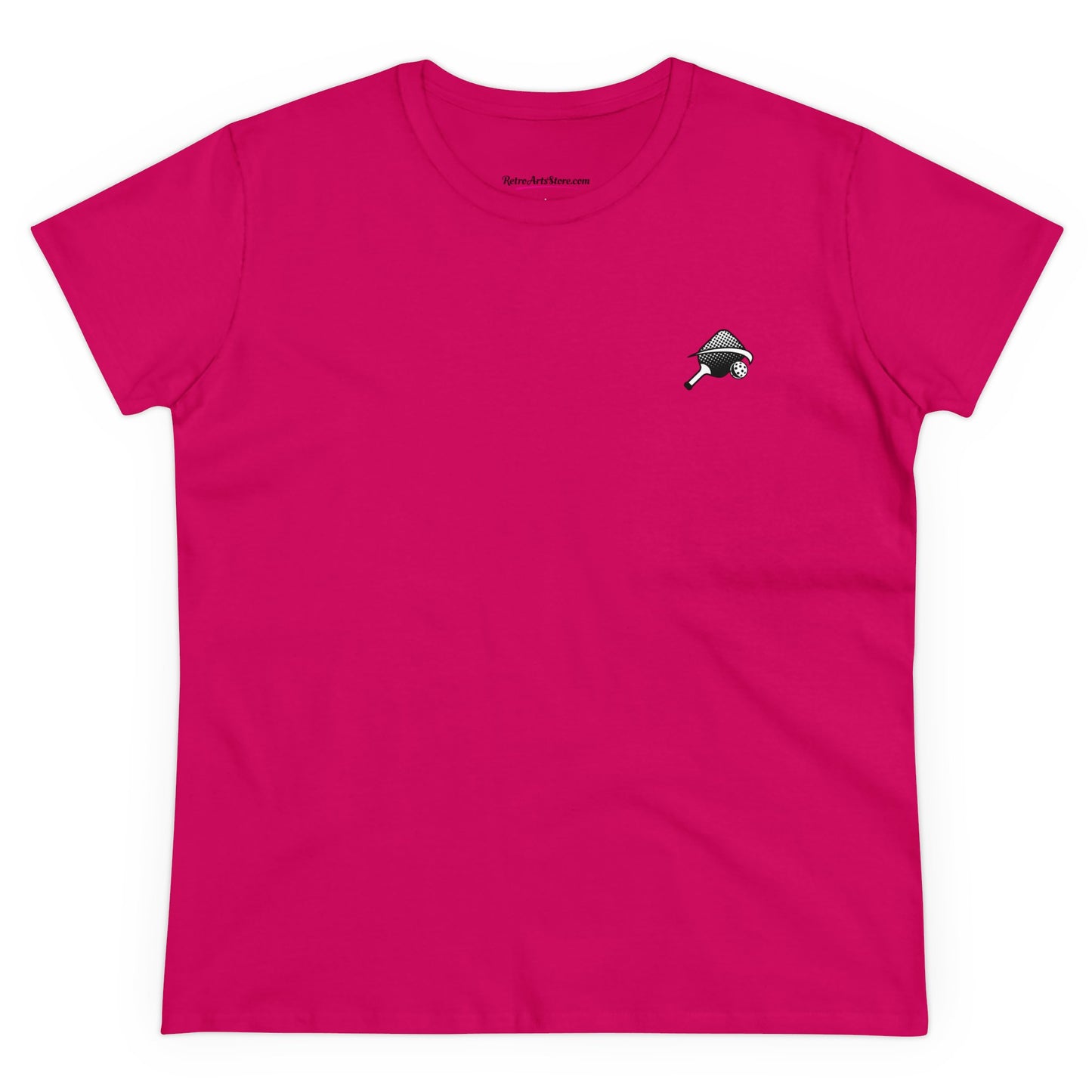 LET'S BOOGIE - Graphic on BACK Midweight Cotton Women's Tee