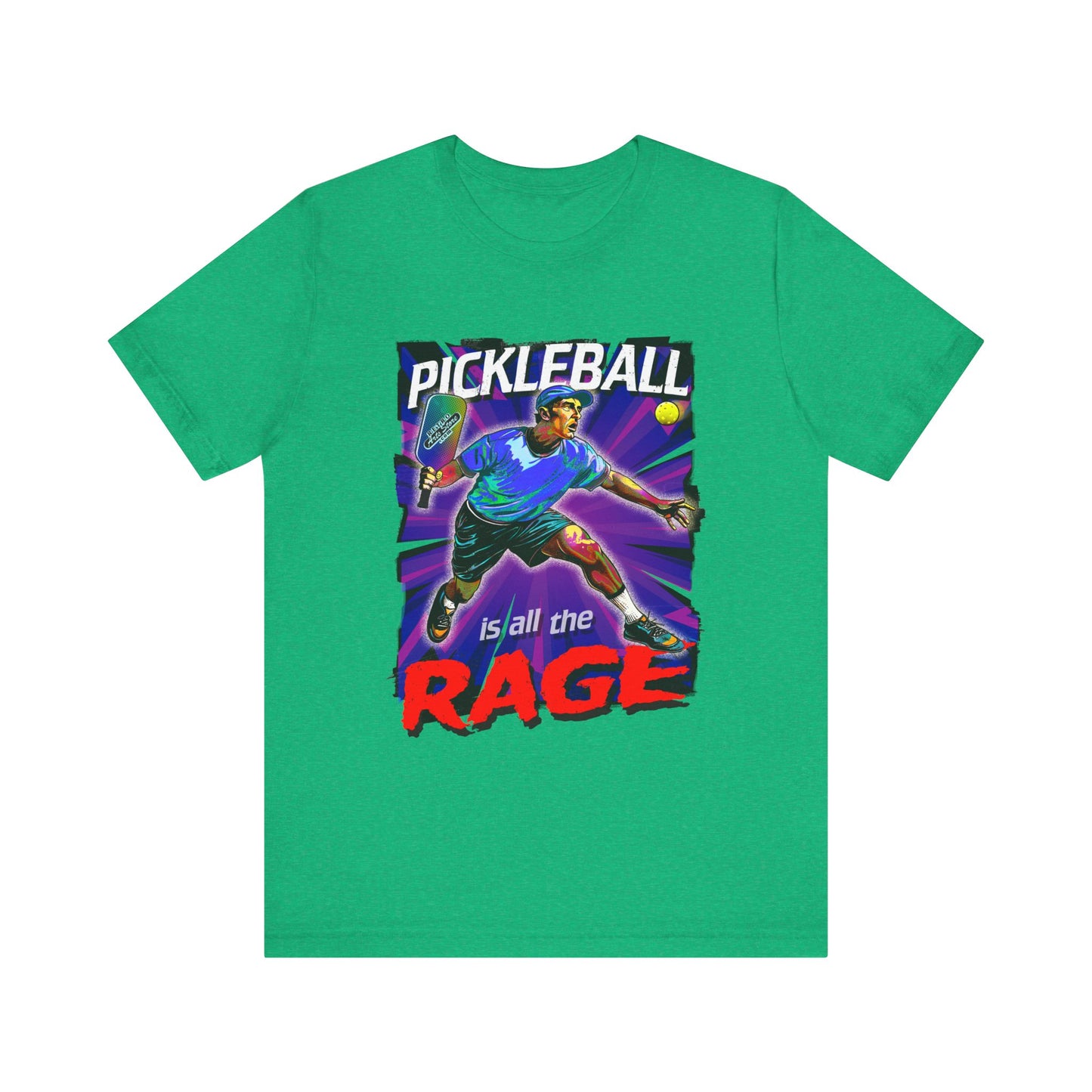 PICKLEBALL IS ALL THE RAGE Unisex Jersey Short Sleeve Tee
