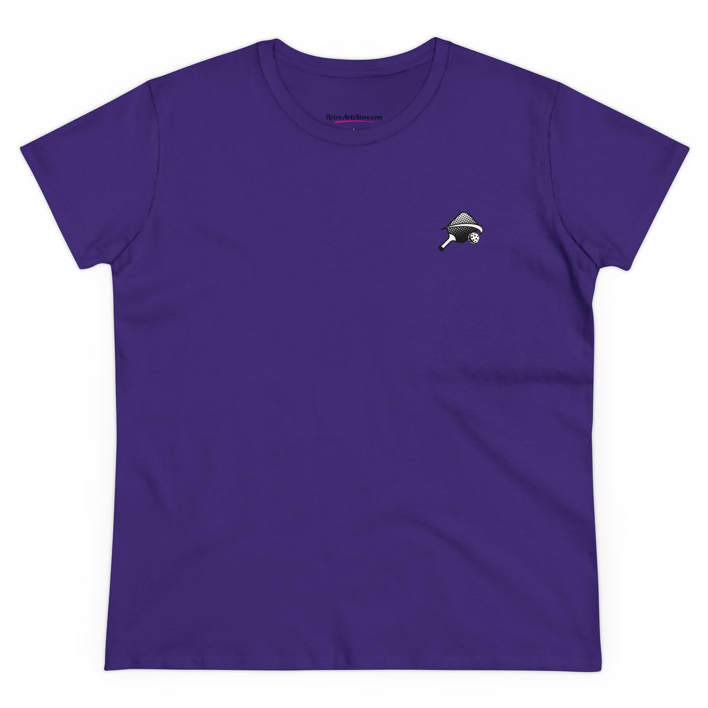 YOU'RE NEVER TOO OLD FOR PICKLEBALL - Graphic on BACK Midweight Cotton Women's Tee