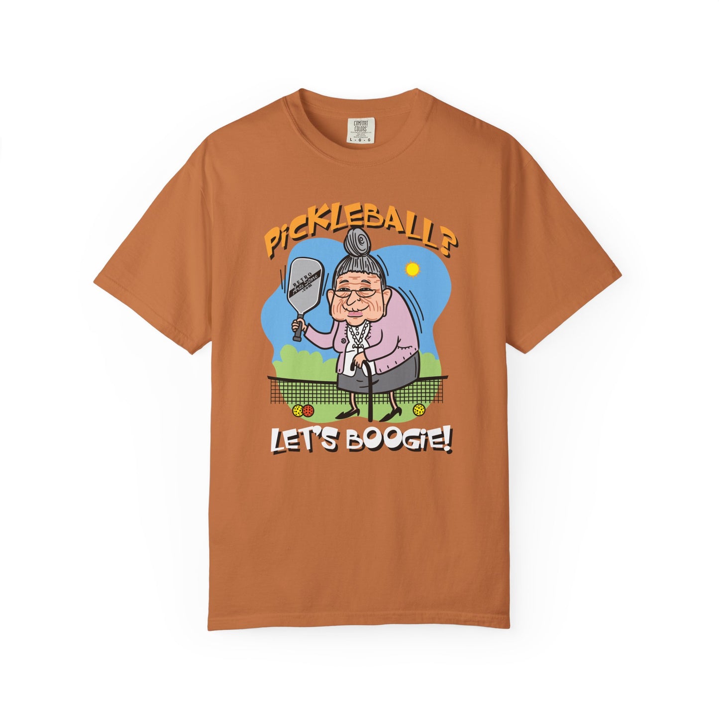 PICKLEBALL LET'S BOOGIE Unisex Garment-Dyed T-shirt