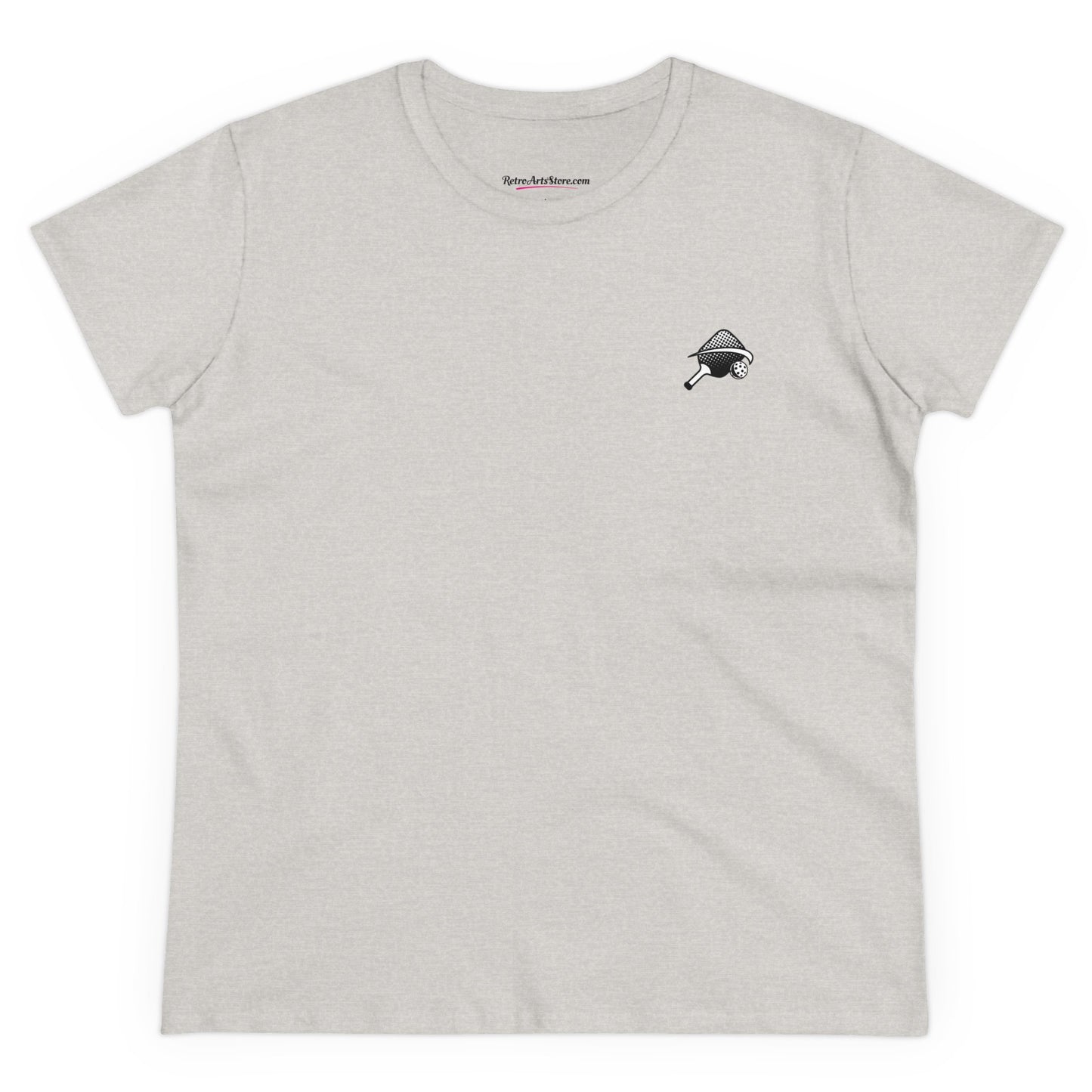 LET'S BOOGIE - Graphic on BACK Midweight Cotton Women's Tee