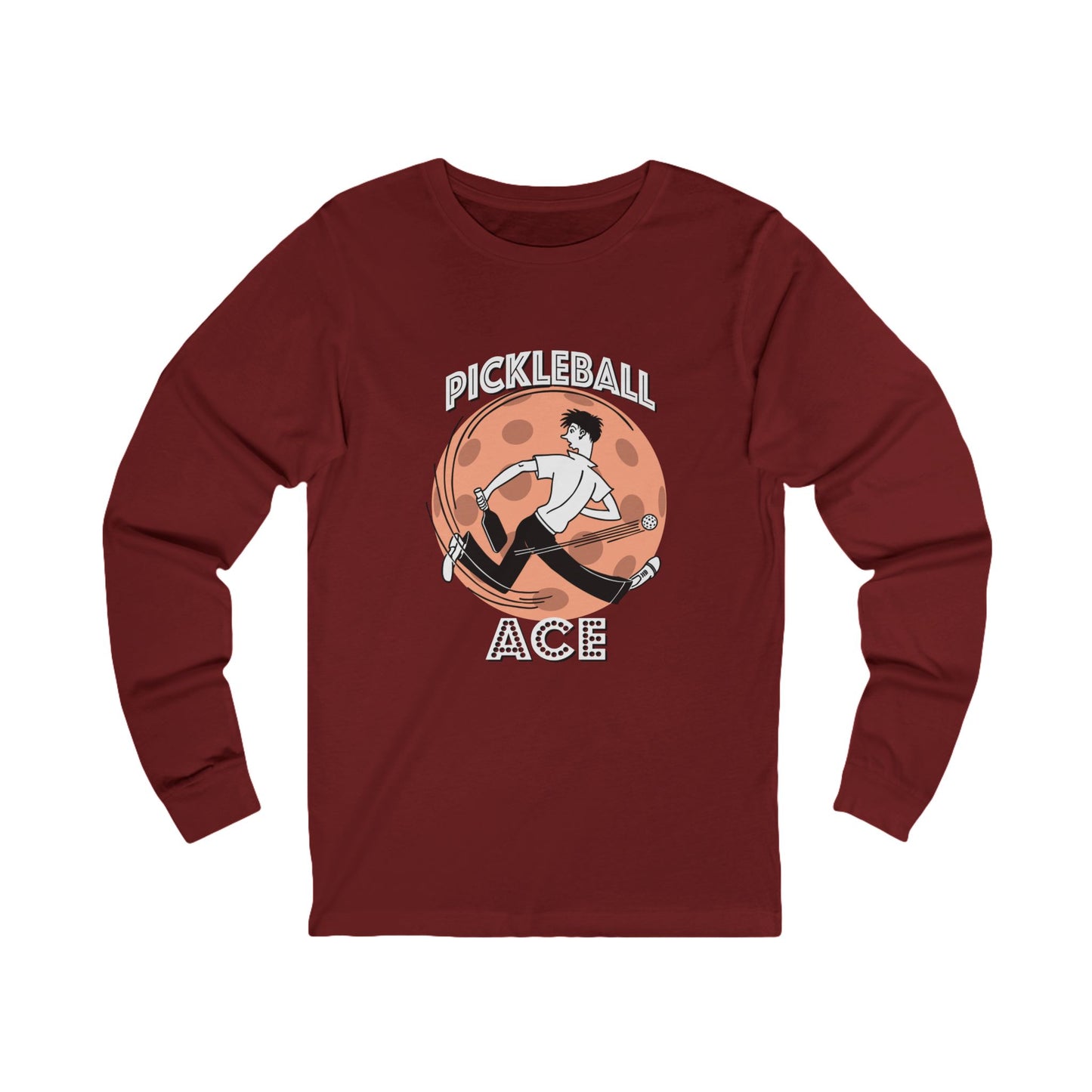 PICKLEBALL ACE Unisex Jersey Long Sleeve Tee
