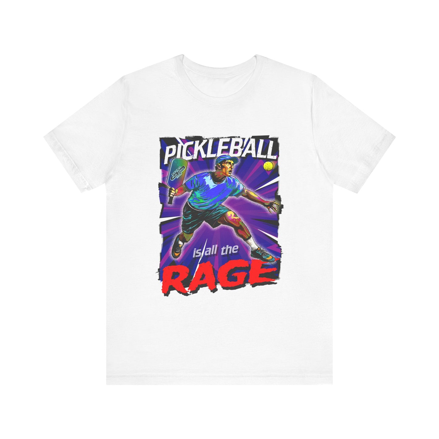 PICKLEBALL IS ALL THE RAGE Unisex Jersey Short Sleeve Tee
