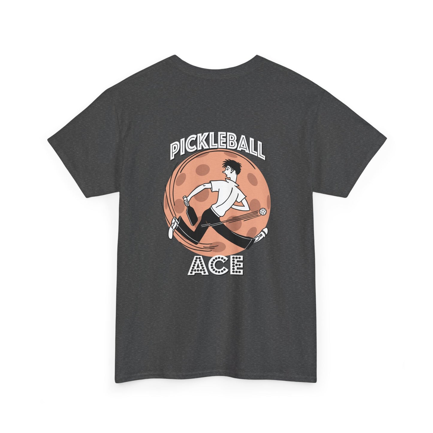 PICKLEBALL ACE Unisex Heavy Cotton Tee Graphic On Back