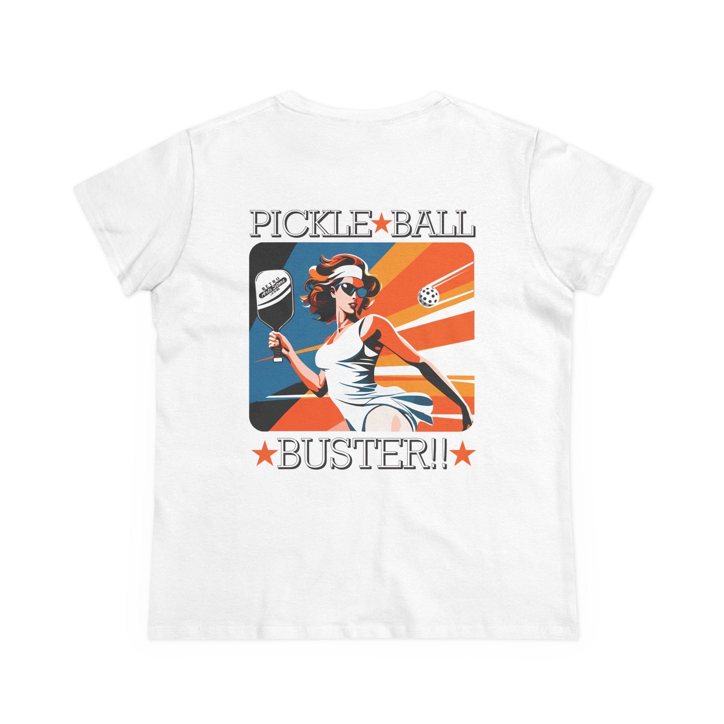 PICKLEBALL BUSTER Midweight Cotton Women's Tee