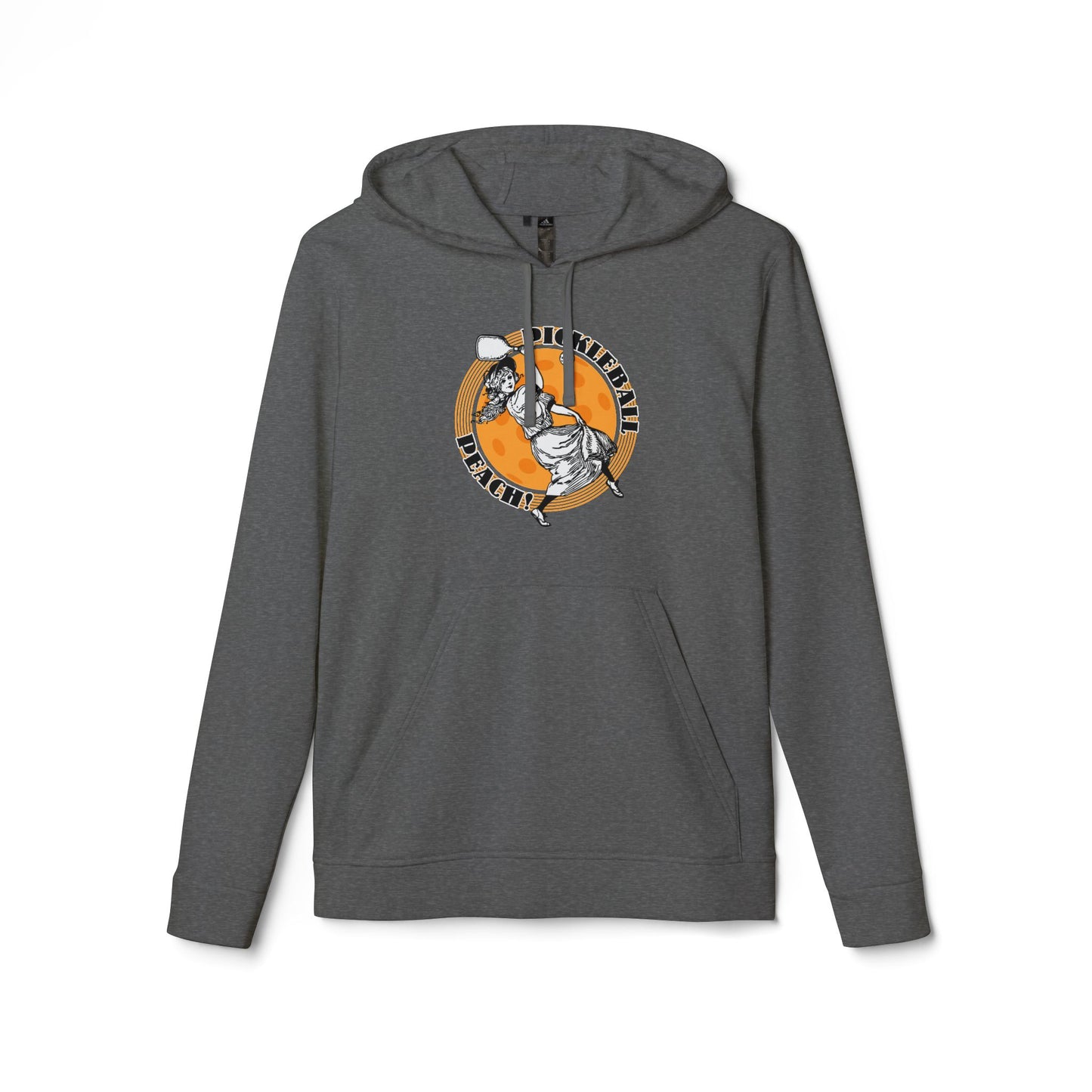 PICKLEBALL PEACH Adidas Unisex Fleece Hoodie