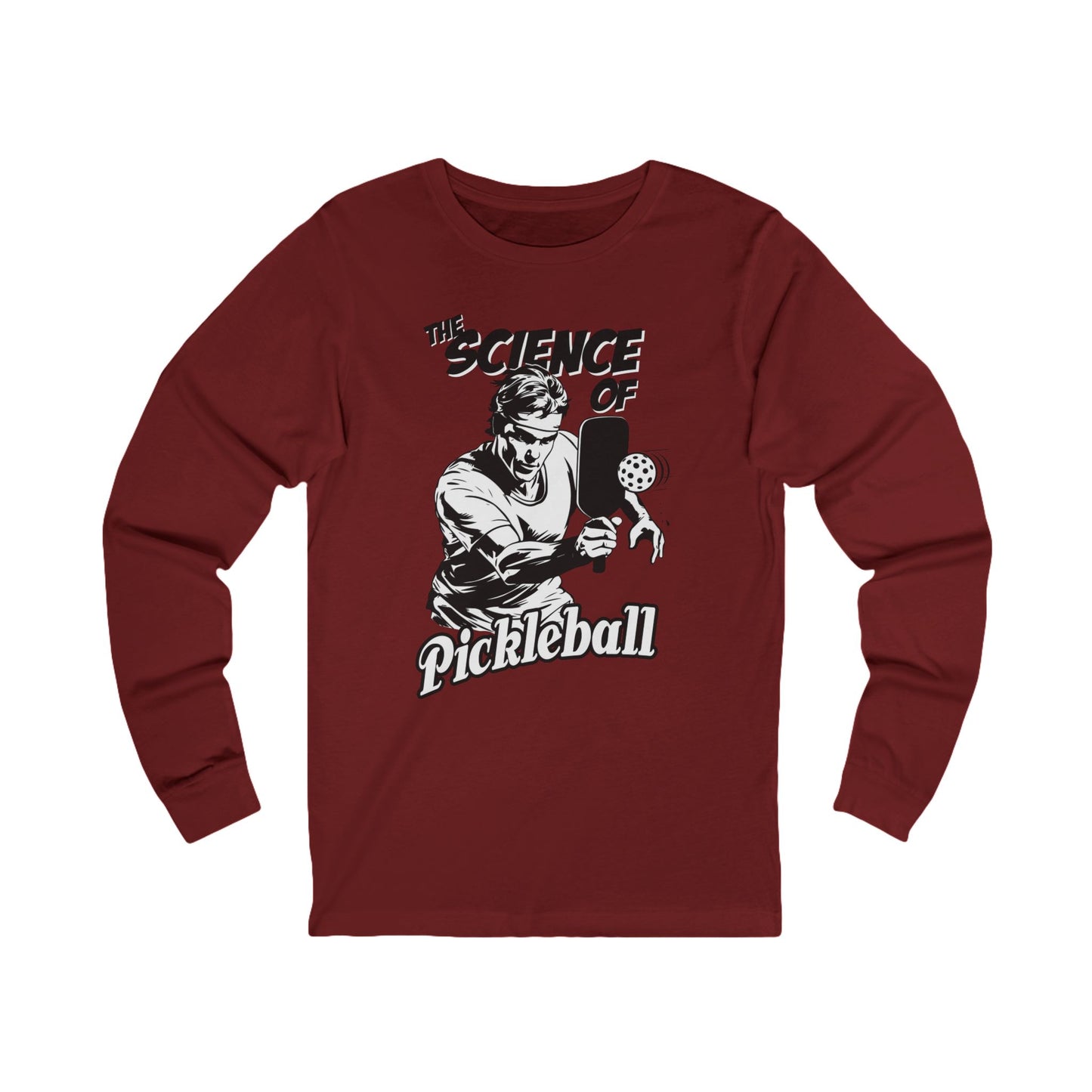 THE SCIENCE OF PICKLEBALL Unisex Jersey Long Sleeve Tee