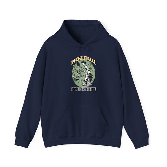 THE IMPORTANCE OF PROPER ATTIRE Unisex Heavy Blend™ Hooded Sweatshirt