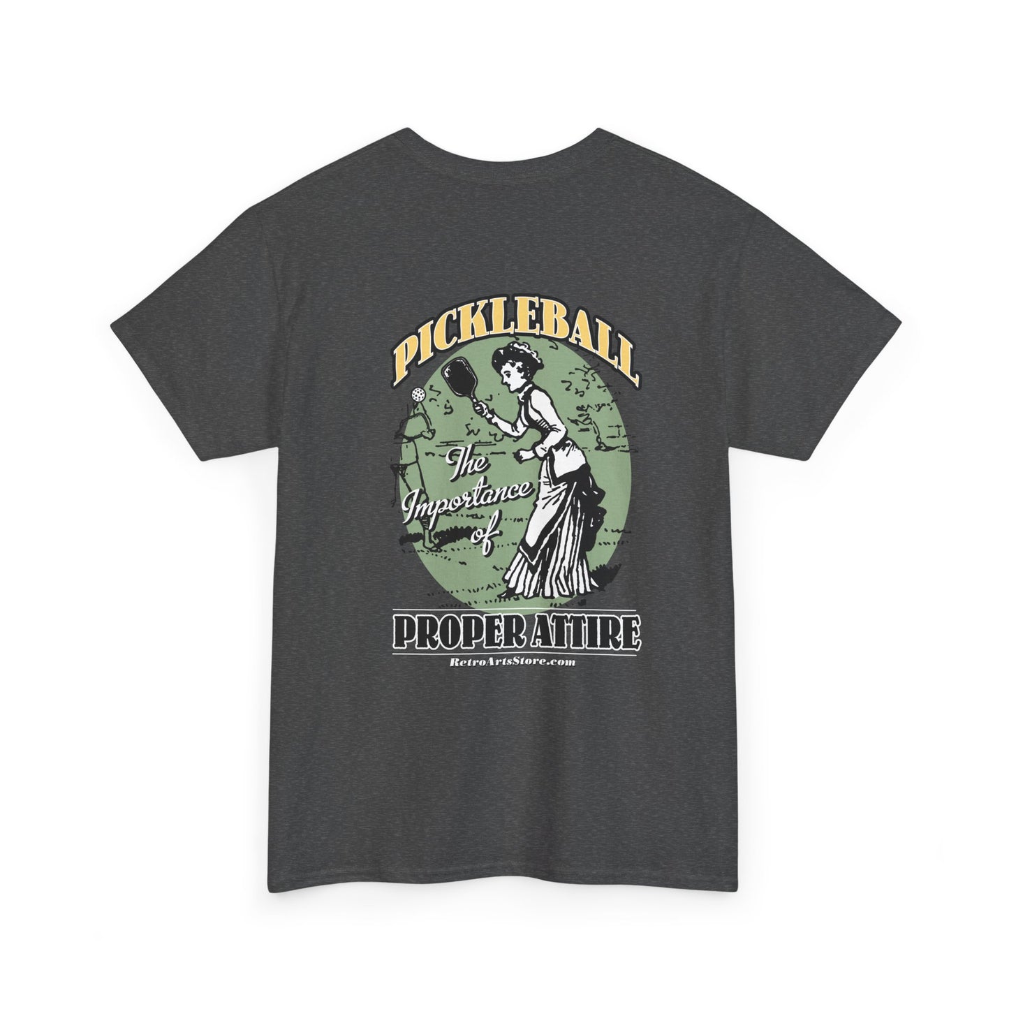 IMPORTANCE OF PROPER ATTIRE   Unisex Cotton Tee Graphic On Back