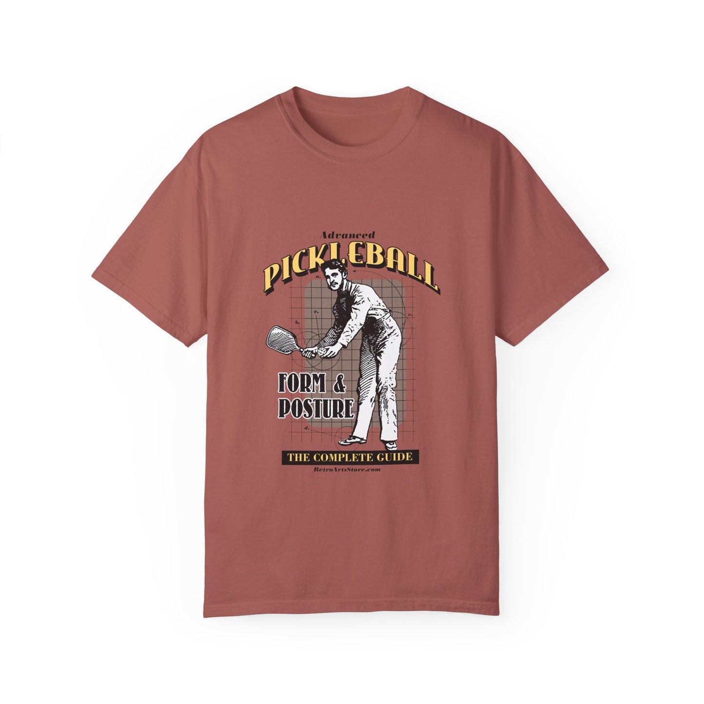 ADVANCED PICKLEBALL FORM & POSTURE Unisex Garment-Dyed Tee