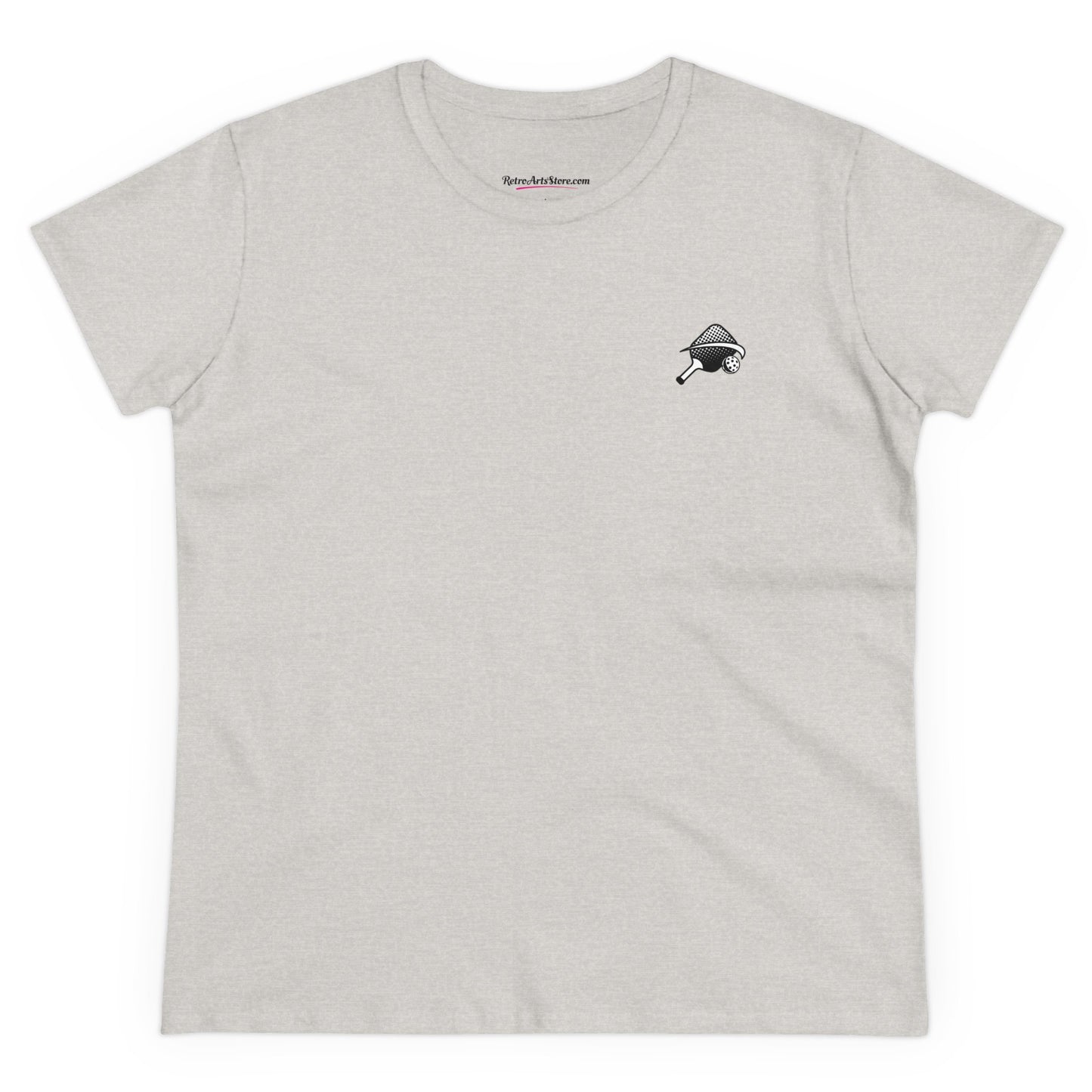 I ALWAYS WARM UP WITH A DINK - Midweight Cotton Women's Tee