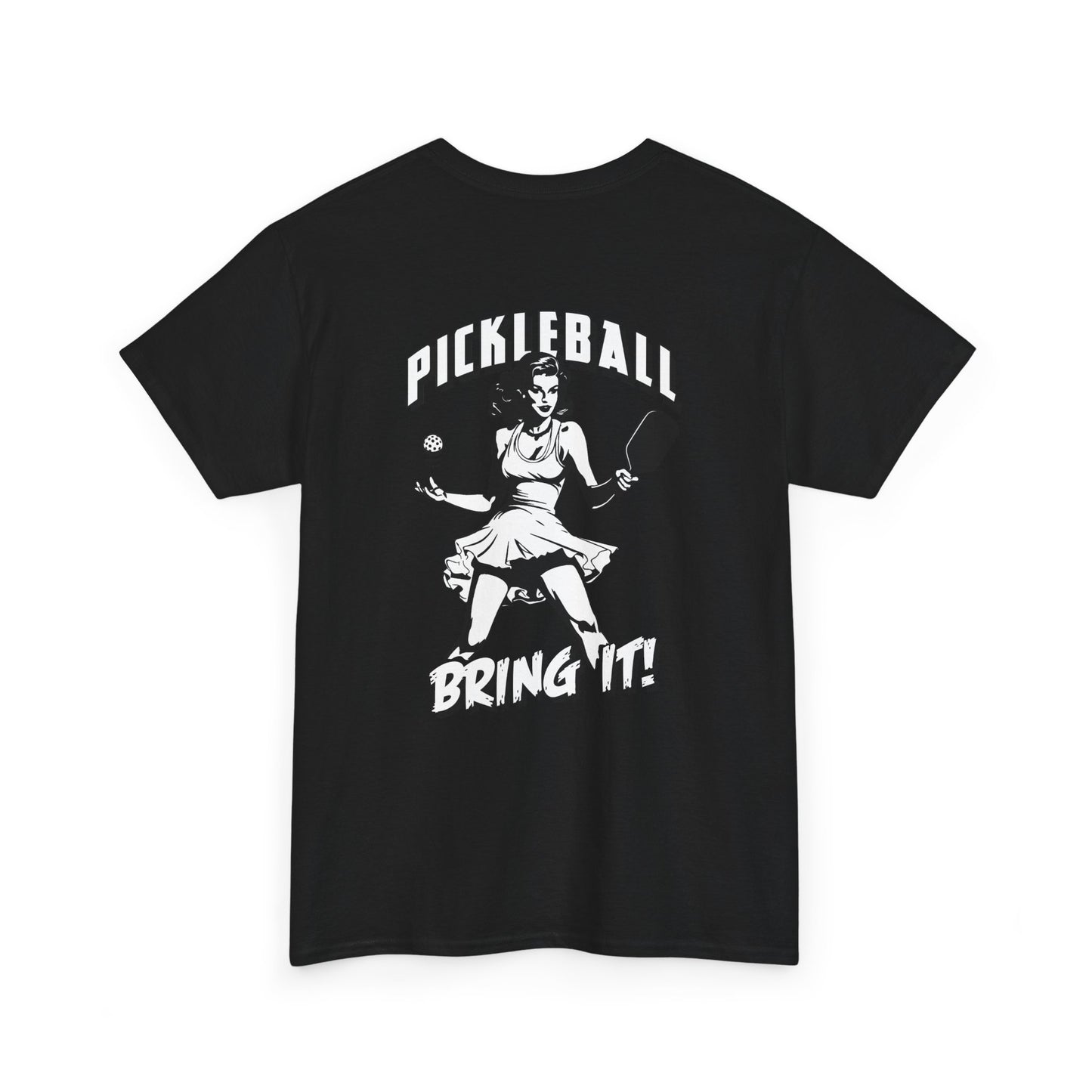 BRING IT  Unisex Heavy Cotton Tee Graphic On Back