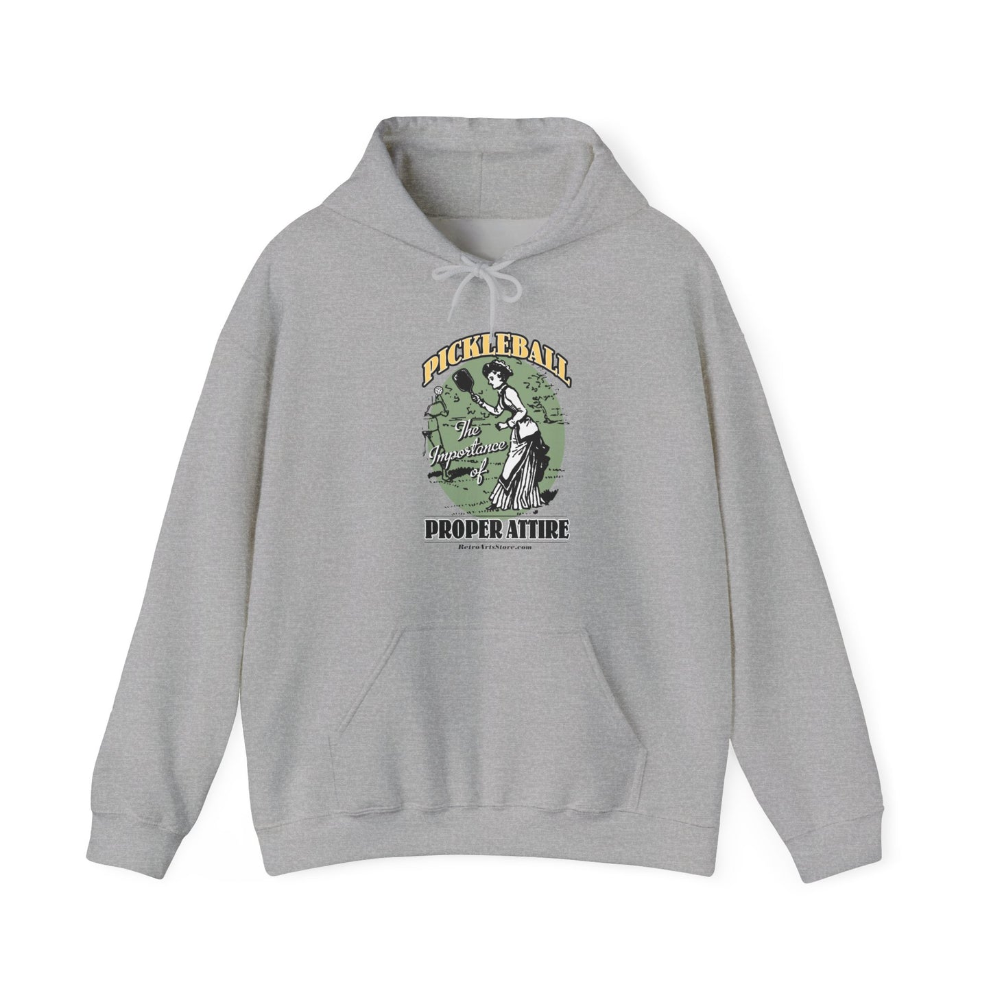 THE IMPORTANCE OF PROPER ATTIRE Unisex Heavy Blend™ Hooded Sweatshirt