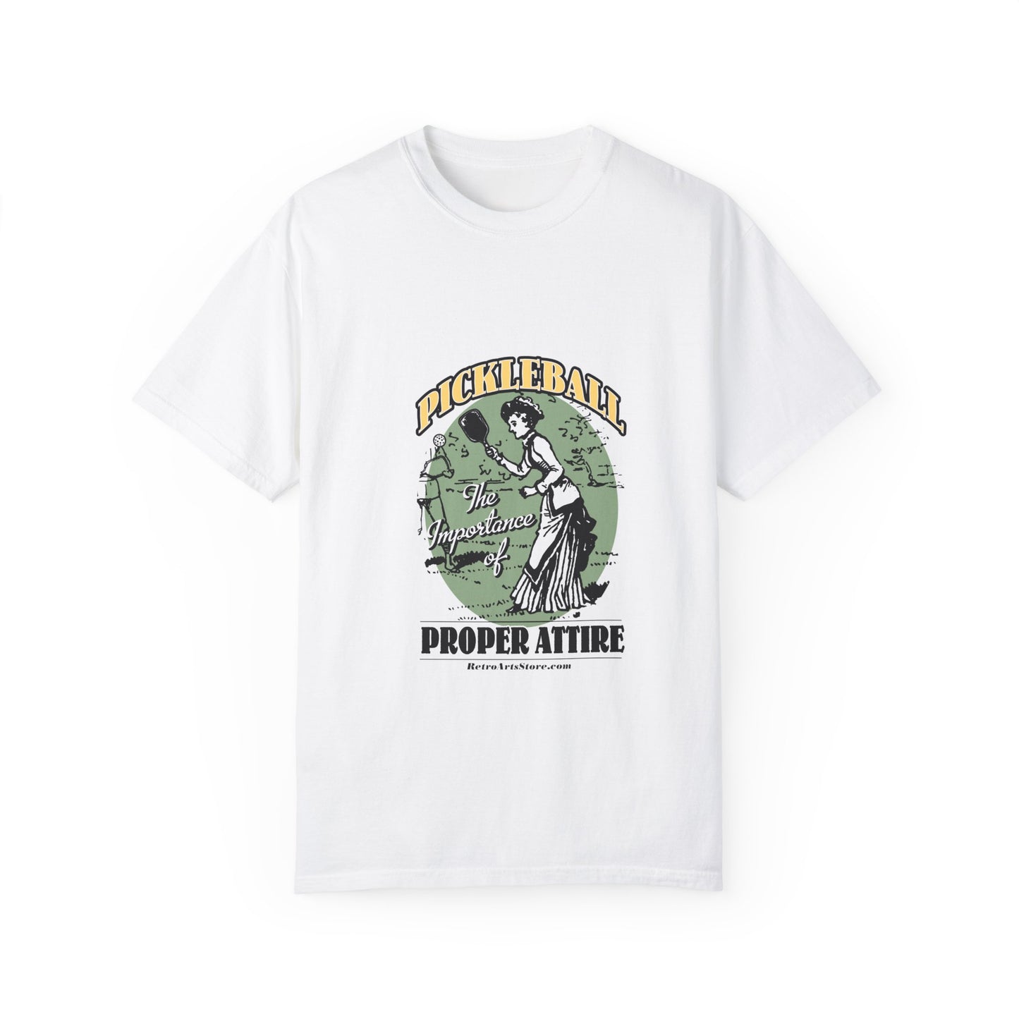 THE IMPORTANCE OF PROPER ATTIRE Unisex Garment-Dyed T-shirt