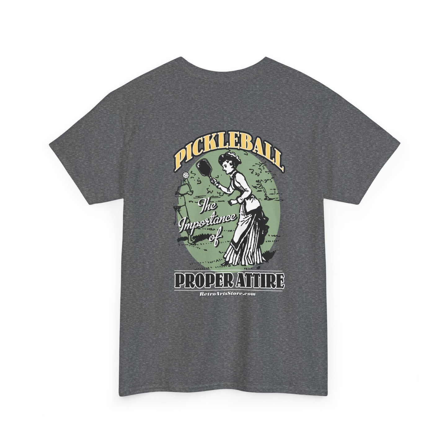 IMPORTANCE OF PROPER ATTIRE   Unisex Cotton Tee Graphic On Back