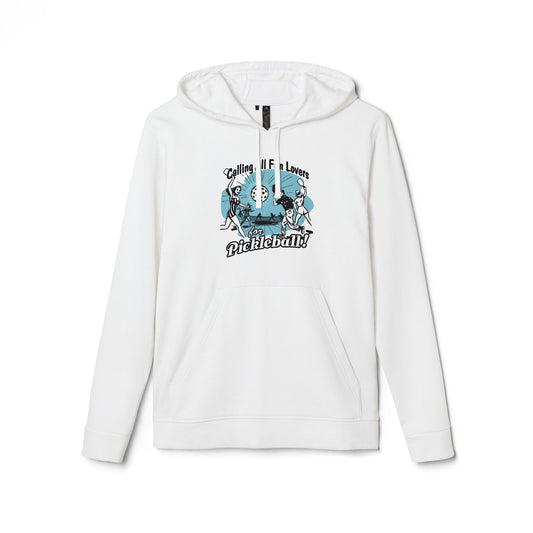 CALLING ALL FUN LOVERS Adidas Unisex Fleece Hoodie