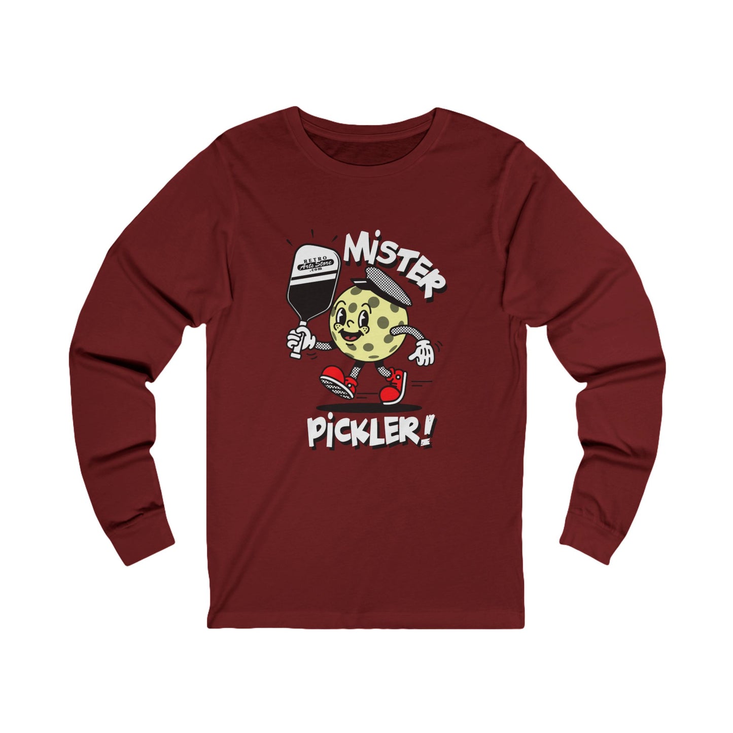 MR PICKLER Unisex Coloured Jersey Long Sleeve Tee