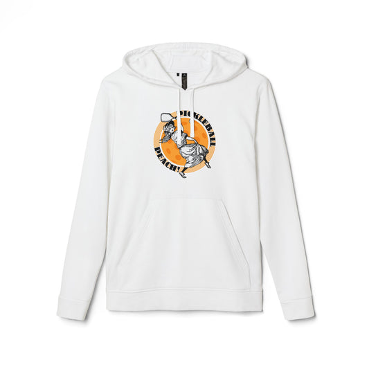 PICKLEBALL PEACH Adidas Unisex Fleece Hoodie