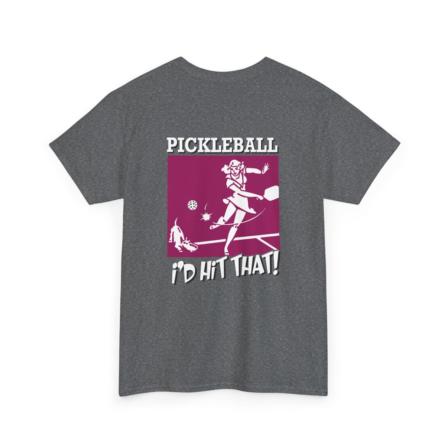I'D HIT THAT Unisex Cotton Tee Graphic On Back