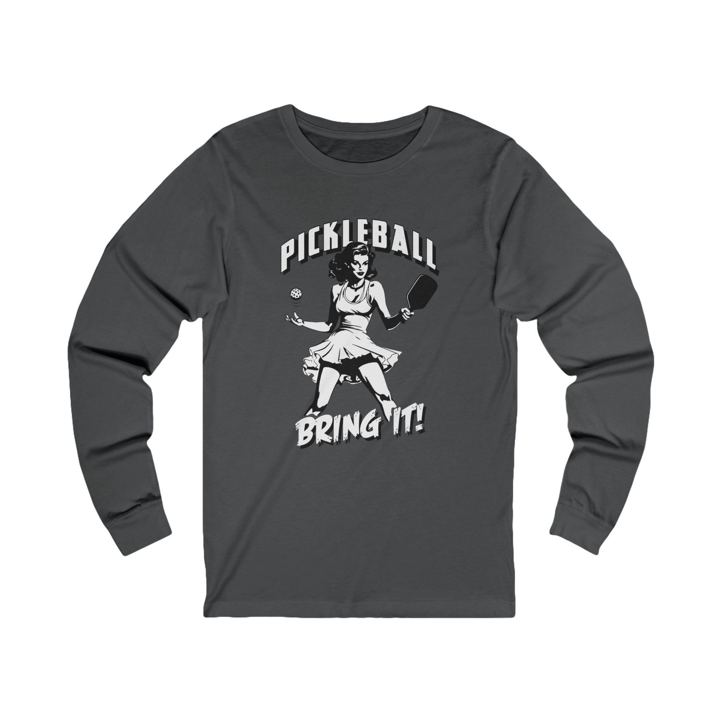 BRING IT Unisex Coloured Jersey Long Sleeve Tee