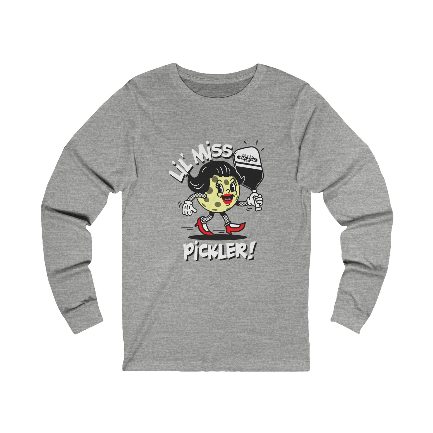 LIL MISS PICKLER Unisex Coloured Jersey Long Sleeve Tee