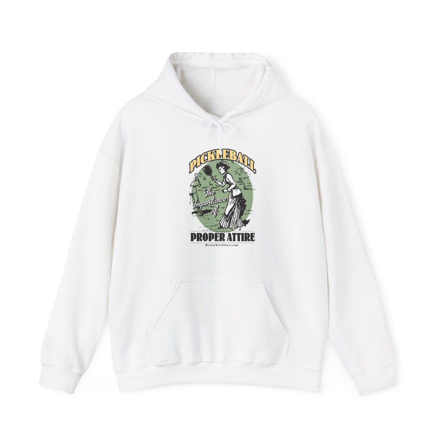 THE IMPORTANCE OF PROPER ATTIRE Unisex Heavy Blend™ Hooded Sweatshirt