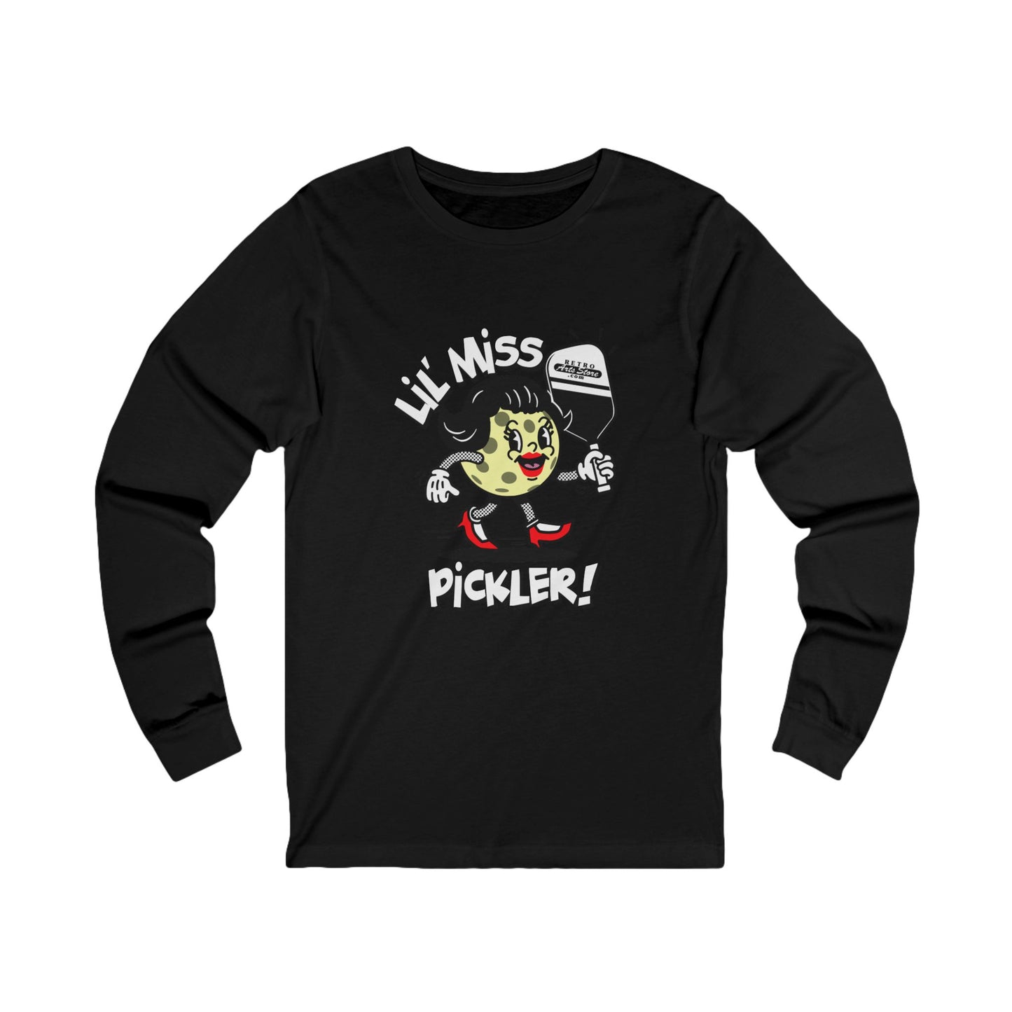 LIL MISS PICKLER Unisex Coloured Jersey Long Sleeve Tee