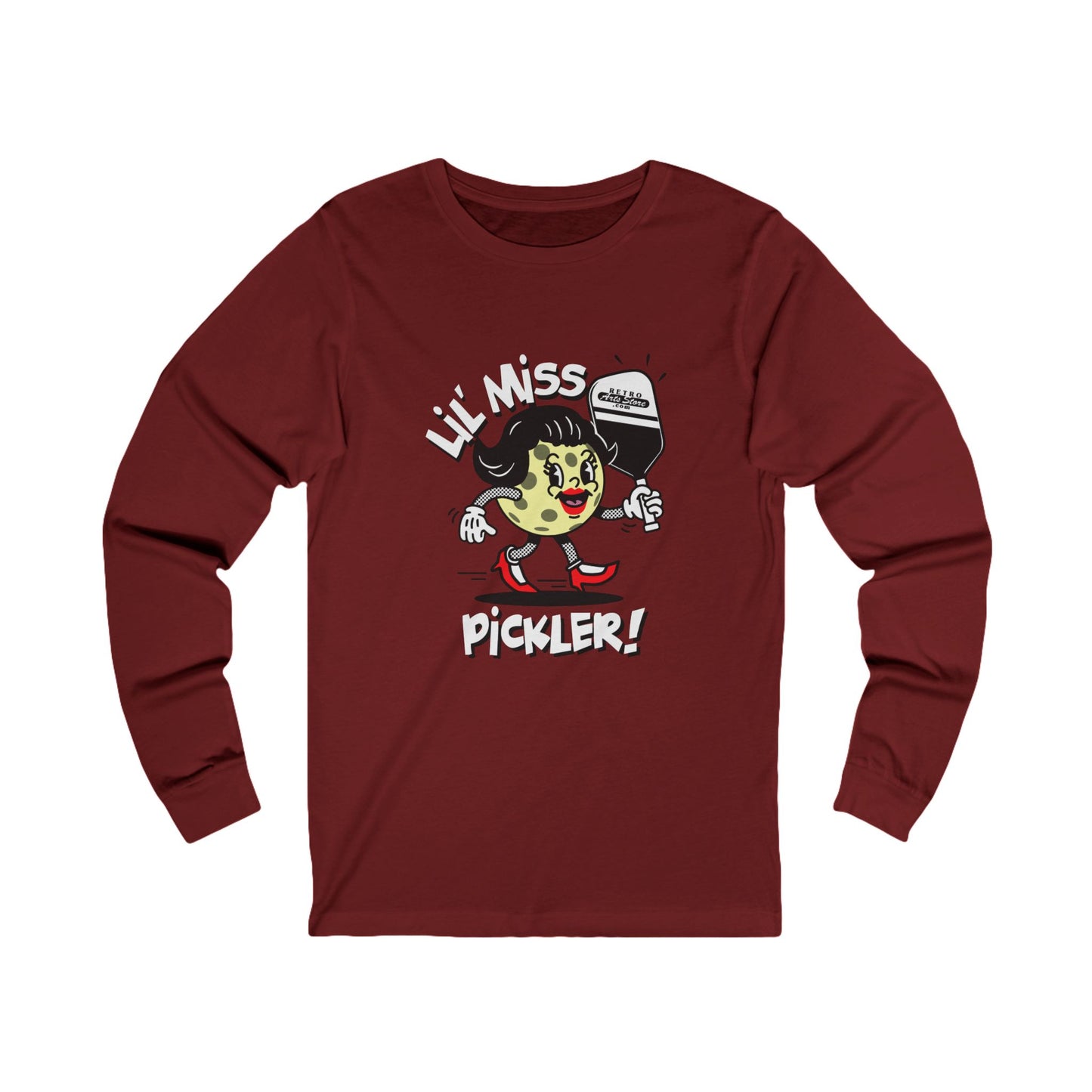 LIL MISS PICKLER Unisex Coloured Jersey Long Sleeve Tee