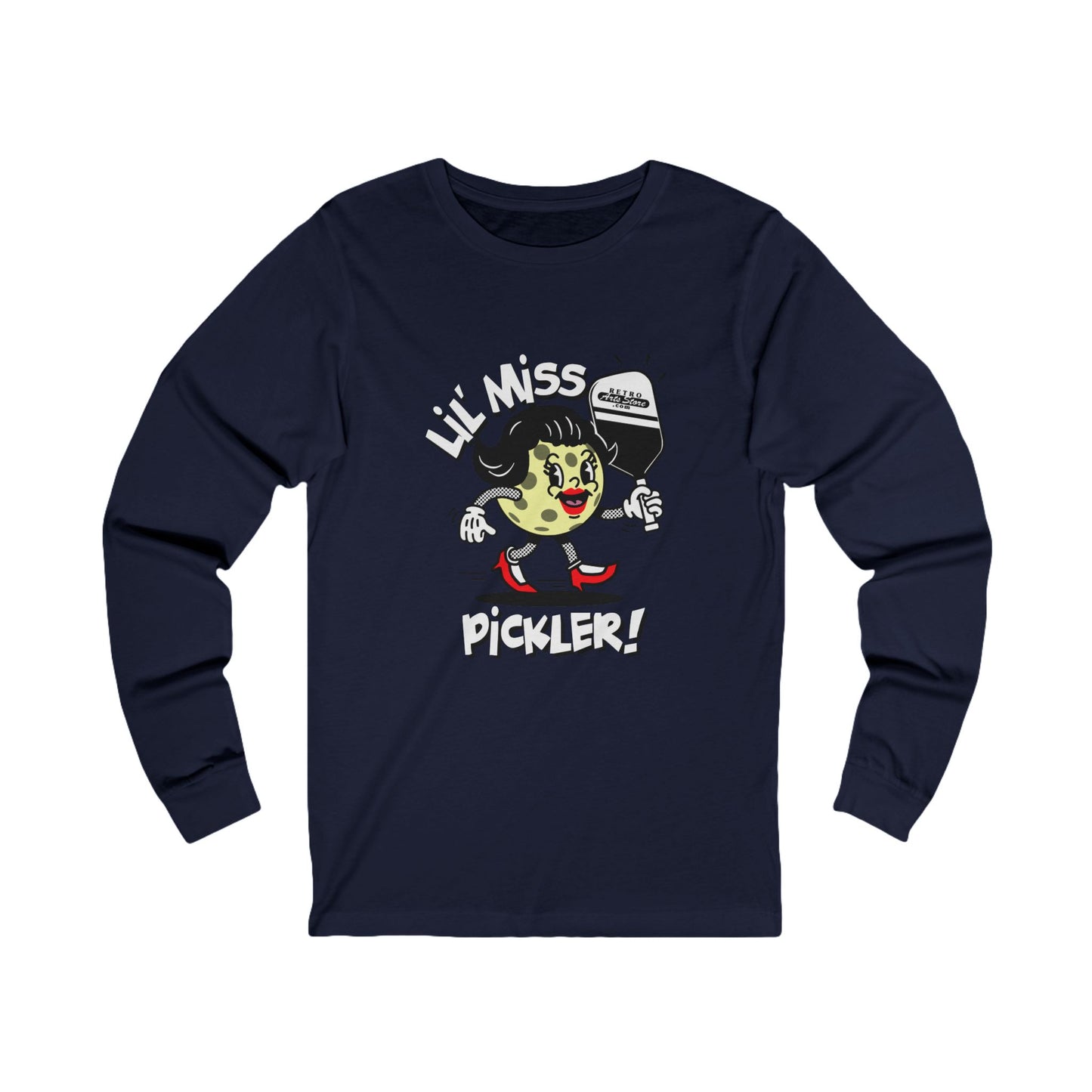 LIL MISS PICKLER Unisex Coloured Jersey Long Sleeve Tee