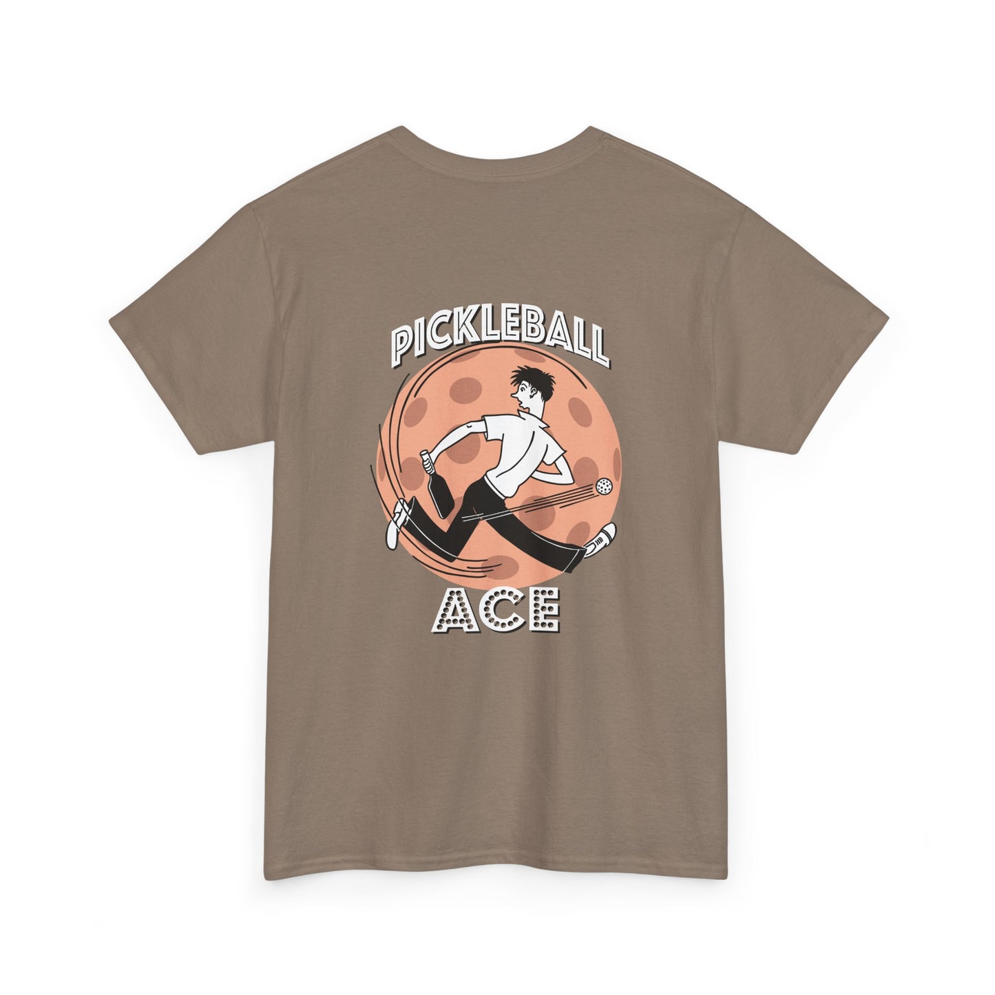 PICKLEBALL ACE Unisex Heavy Cotton Tee Graphic On Back