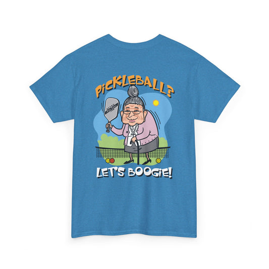 LET'S BOOGIE   Unisex Cotton Tee Graphic On Back