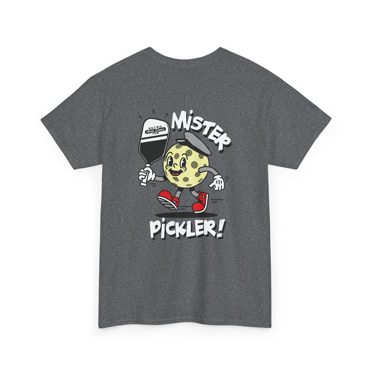 MISTER PICKLER Unisex Heavy Cotton Tee Graphic On Back