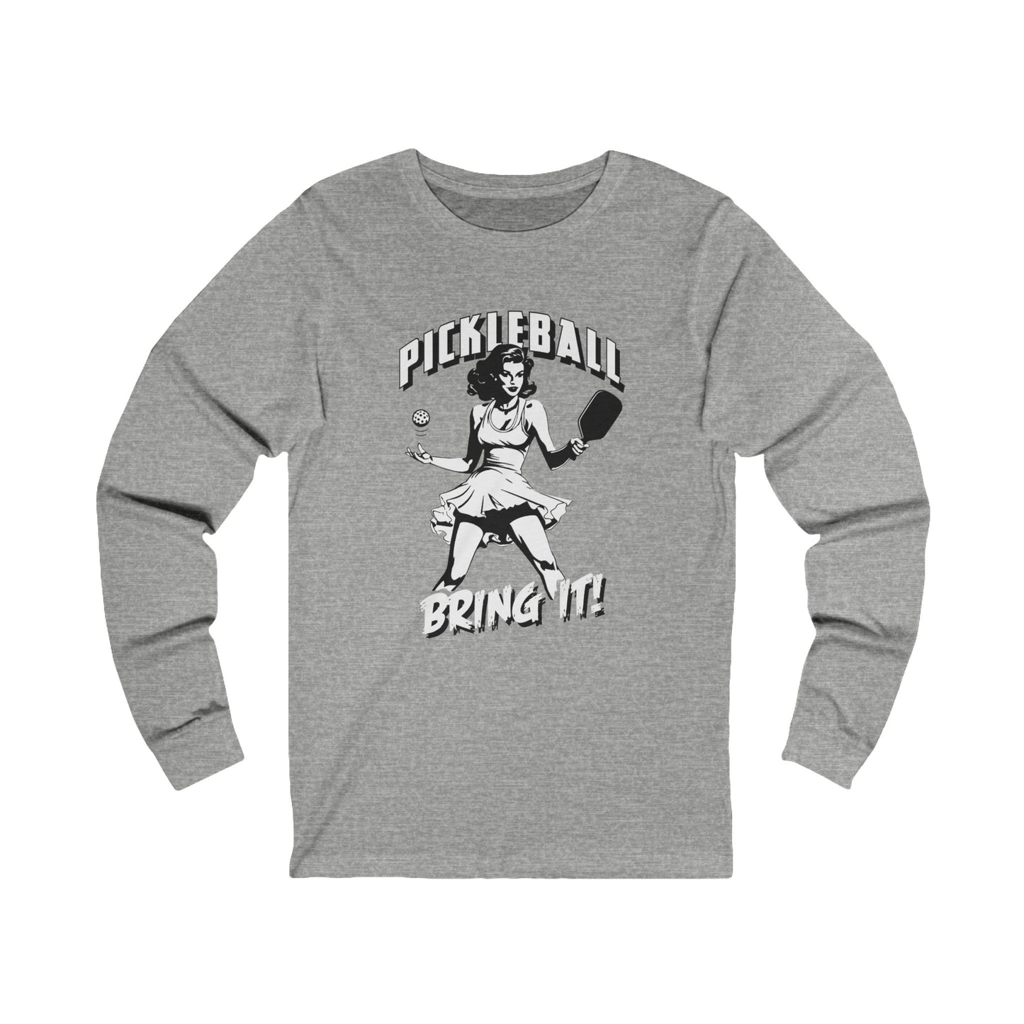 BRING IT Unisex Coloured Jersey Long Sleeve Tee