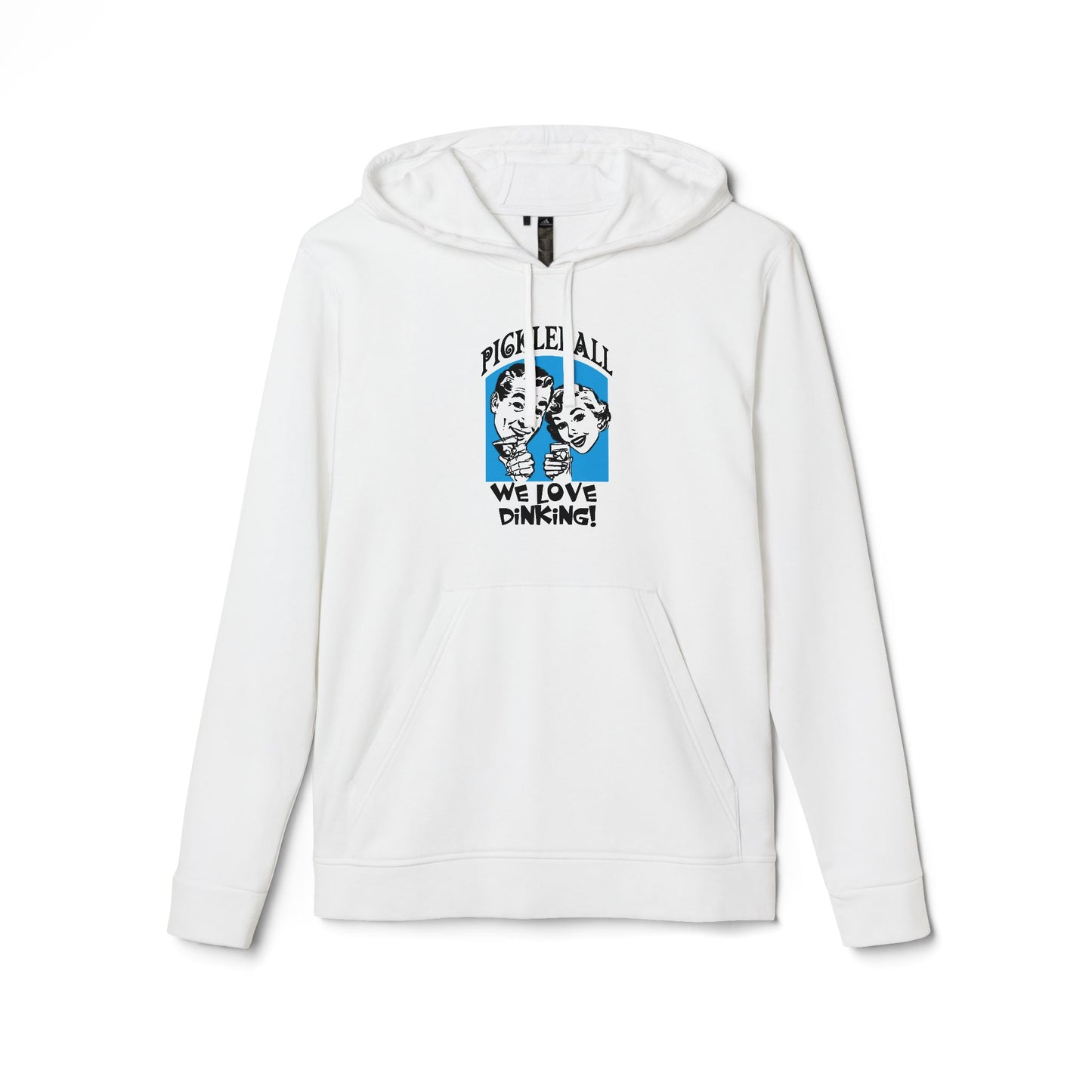 WE LOVE DINKING Adidas Unisex Fleece Hoodie