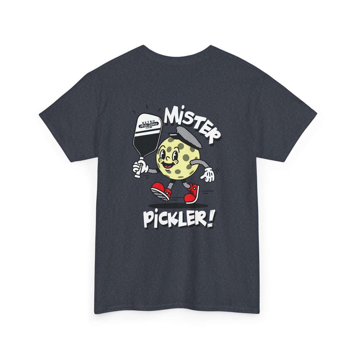 MISTER PICKLER Unisex Heavy Cotton Tee Graphic On Back