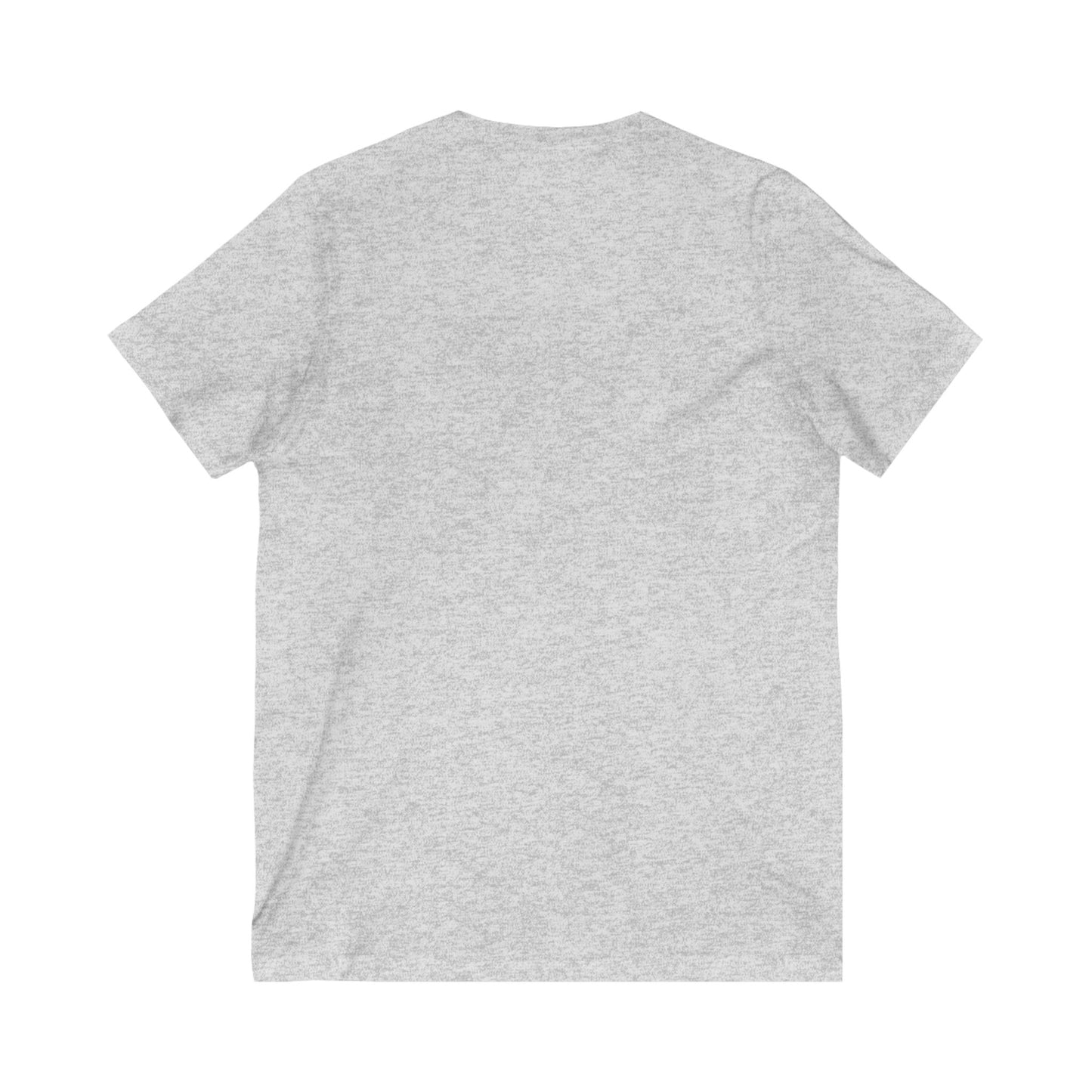 I'D HIT THAT Unisex V-Neck Tee, Small Front Graphic