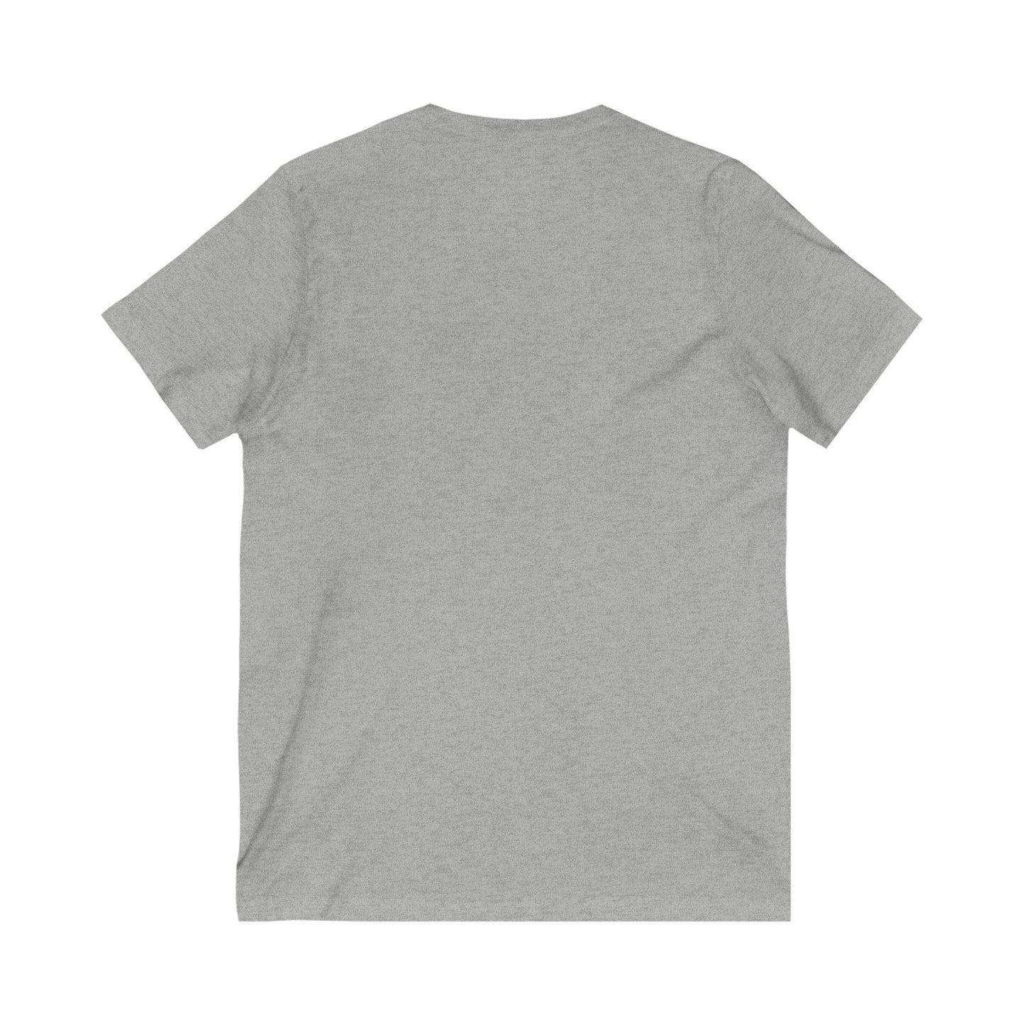 I'D HIT THAT Unisex V-Neck Tee, Small Front Graphic